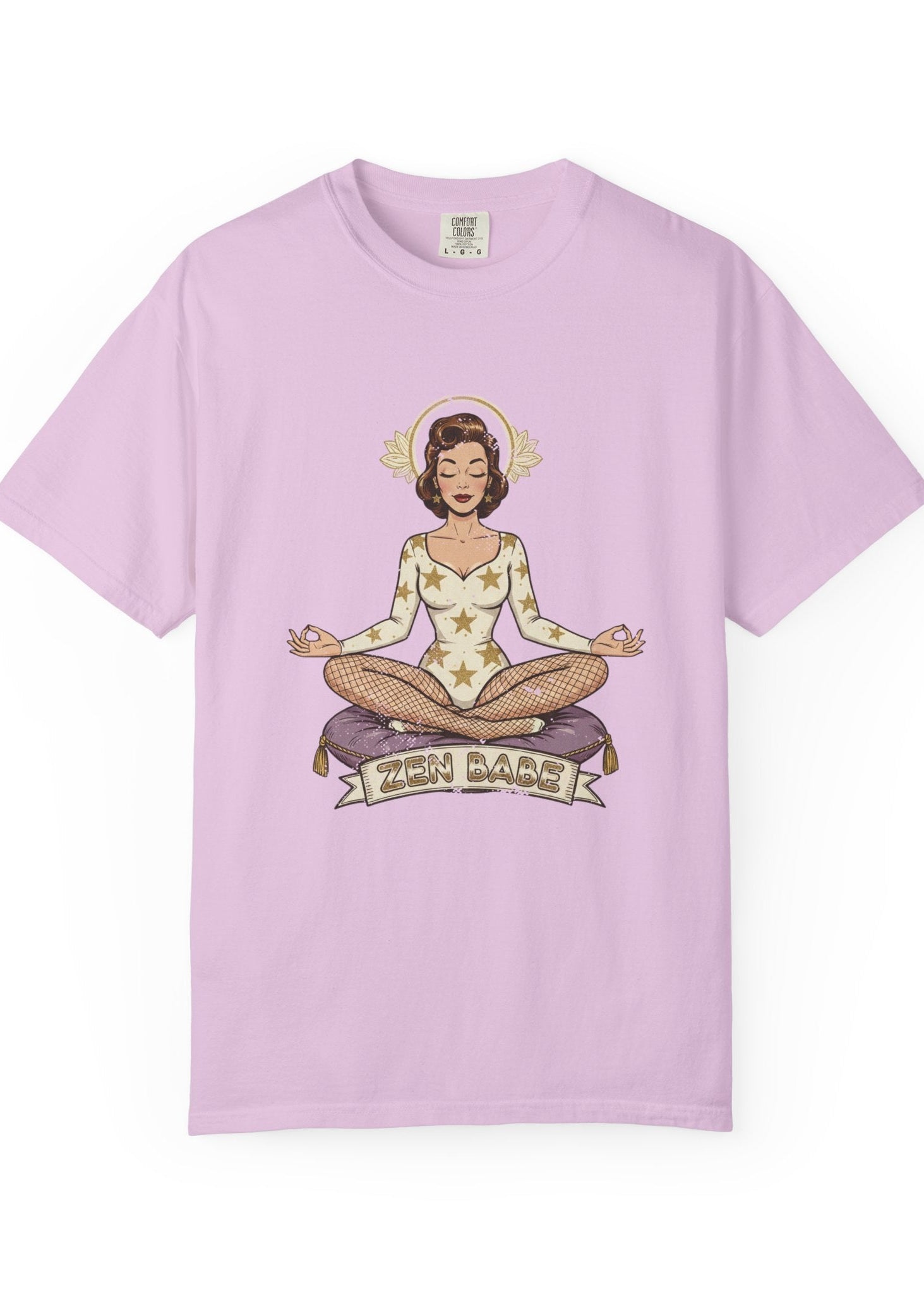 Zen Babe Retro Classic Yoga Tee