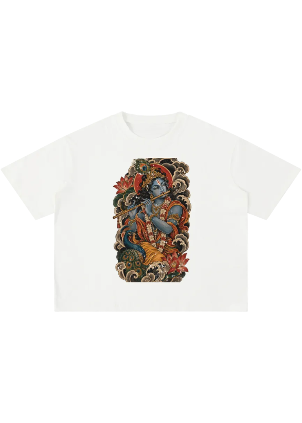 Lord Shiva Traditional Tattoo  Boxy T-Shirt