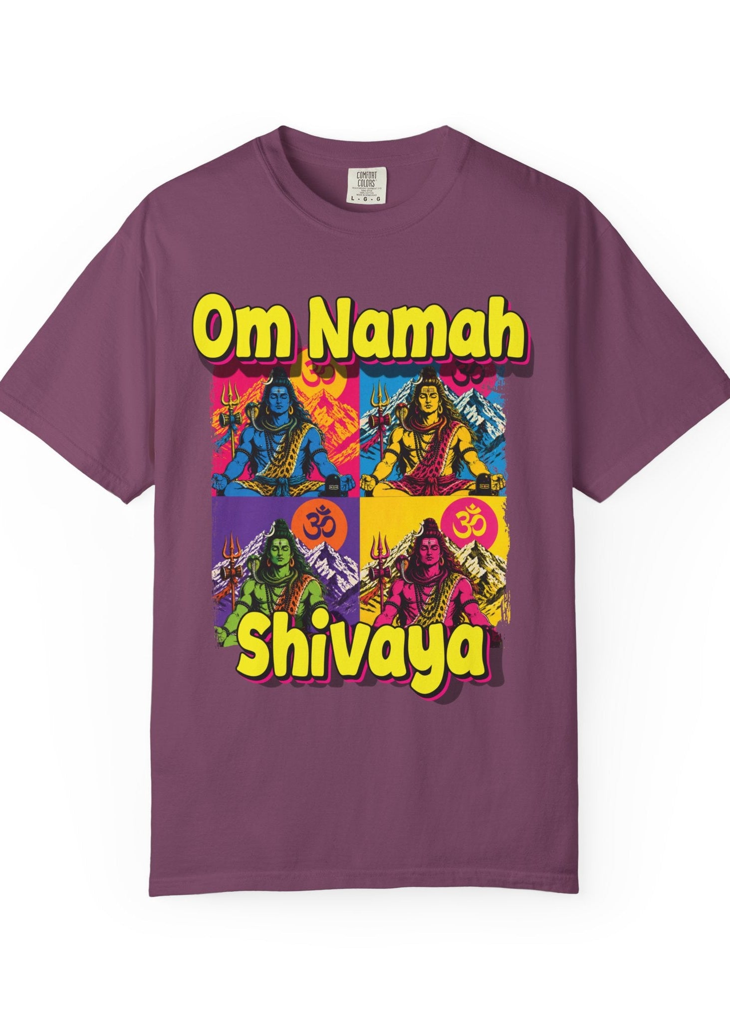 Om Namah Shivaya Pop Art Tee