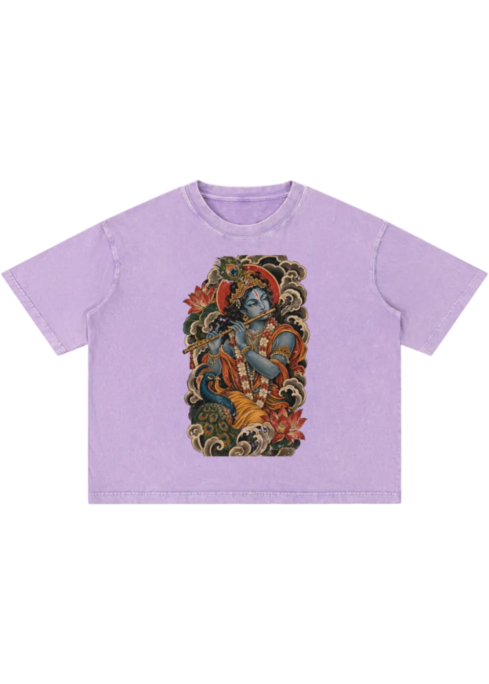 Lord Shiva Traditional Tattoo  Boxy T-Shirt