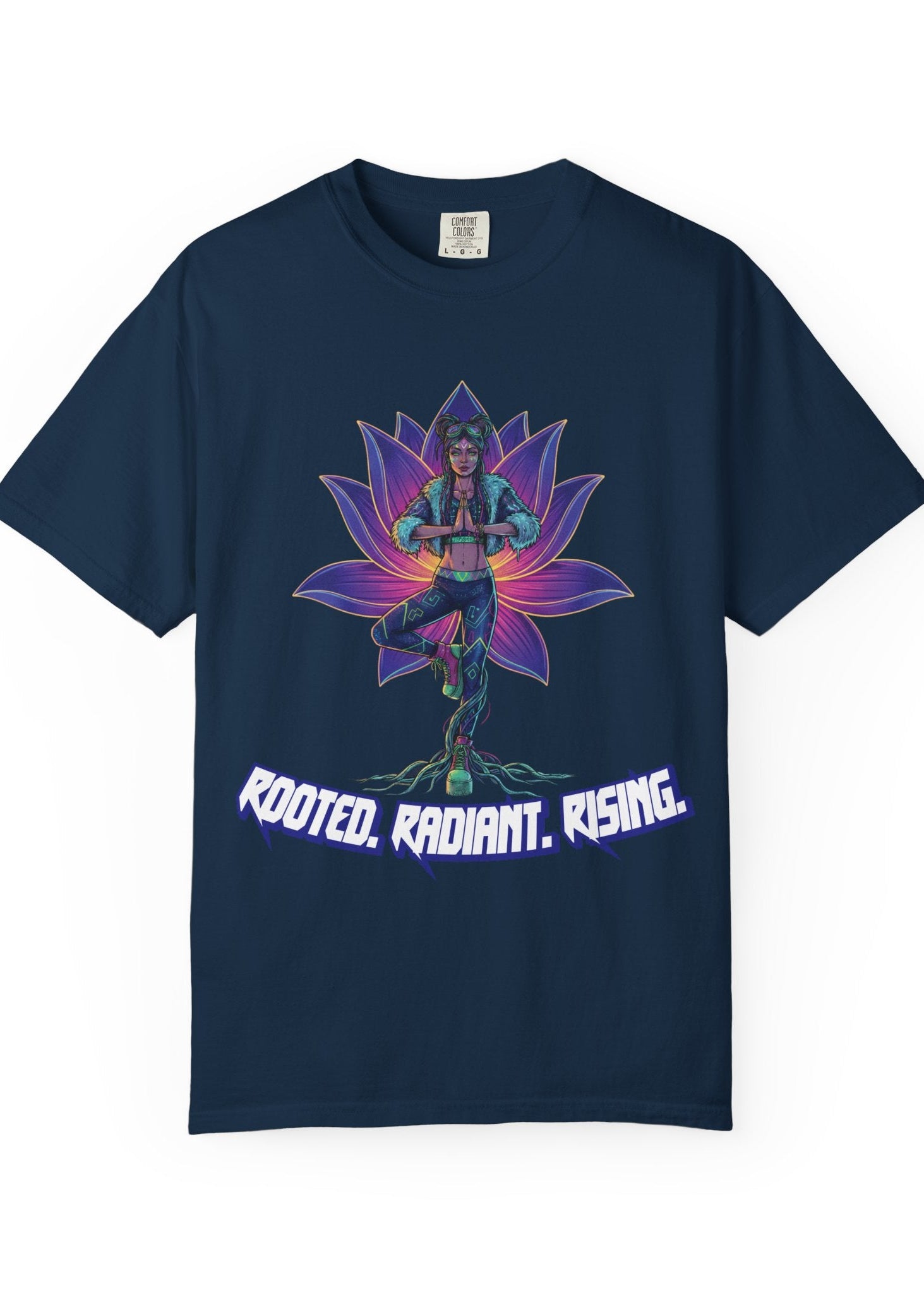 Rooted. Radiant. Rising. Graphic Tee – Urban Spirit Edition