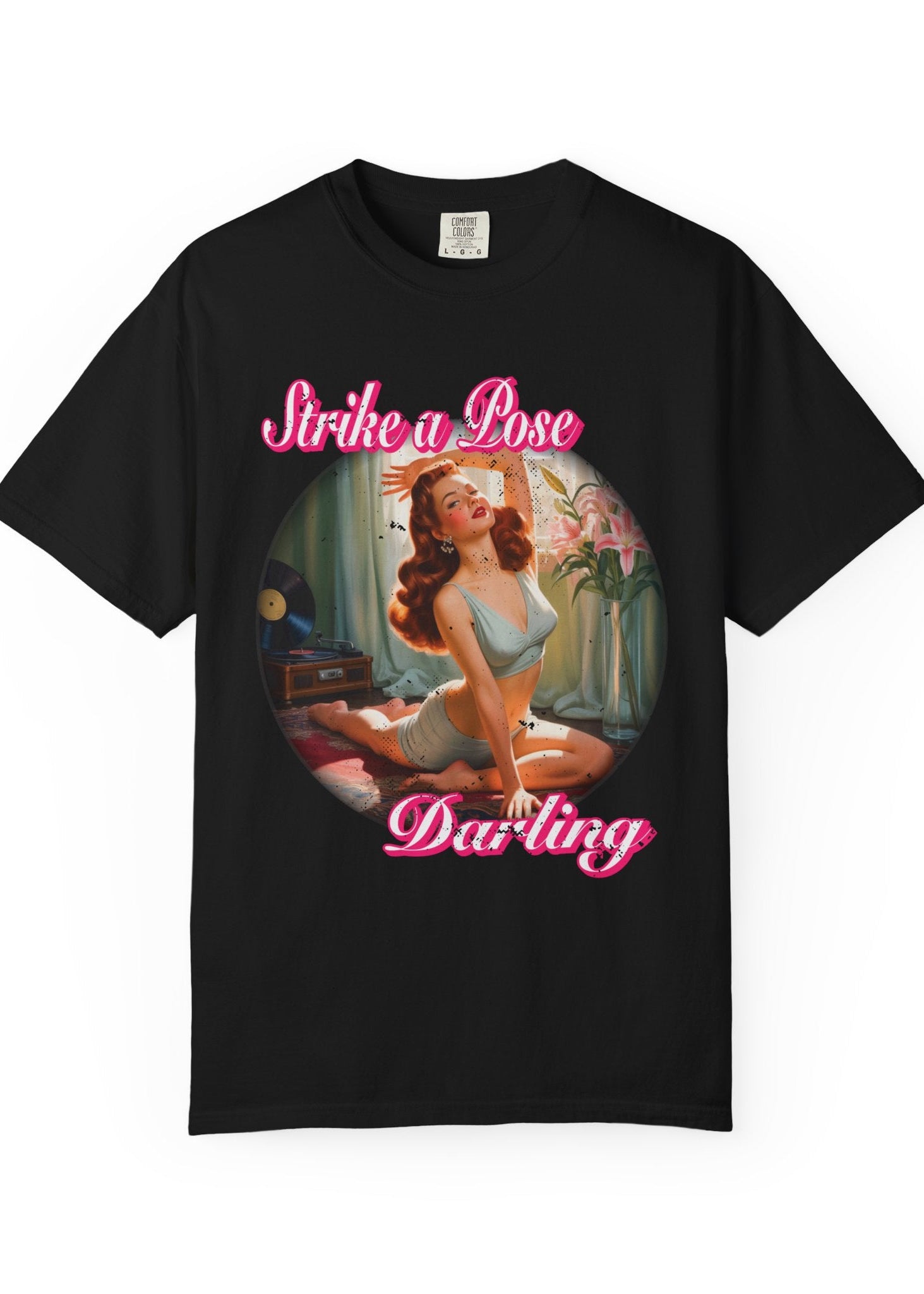 Vintage Pin-Up Graphic Tee
