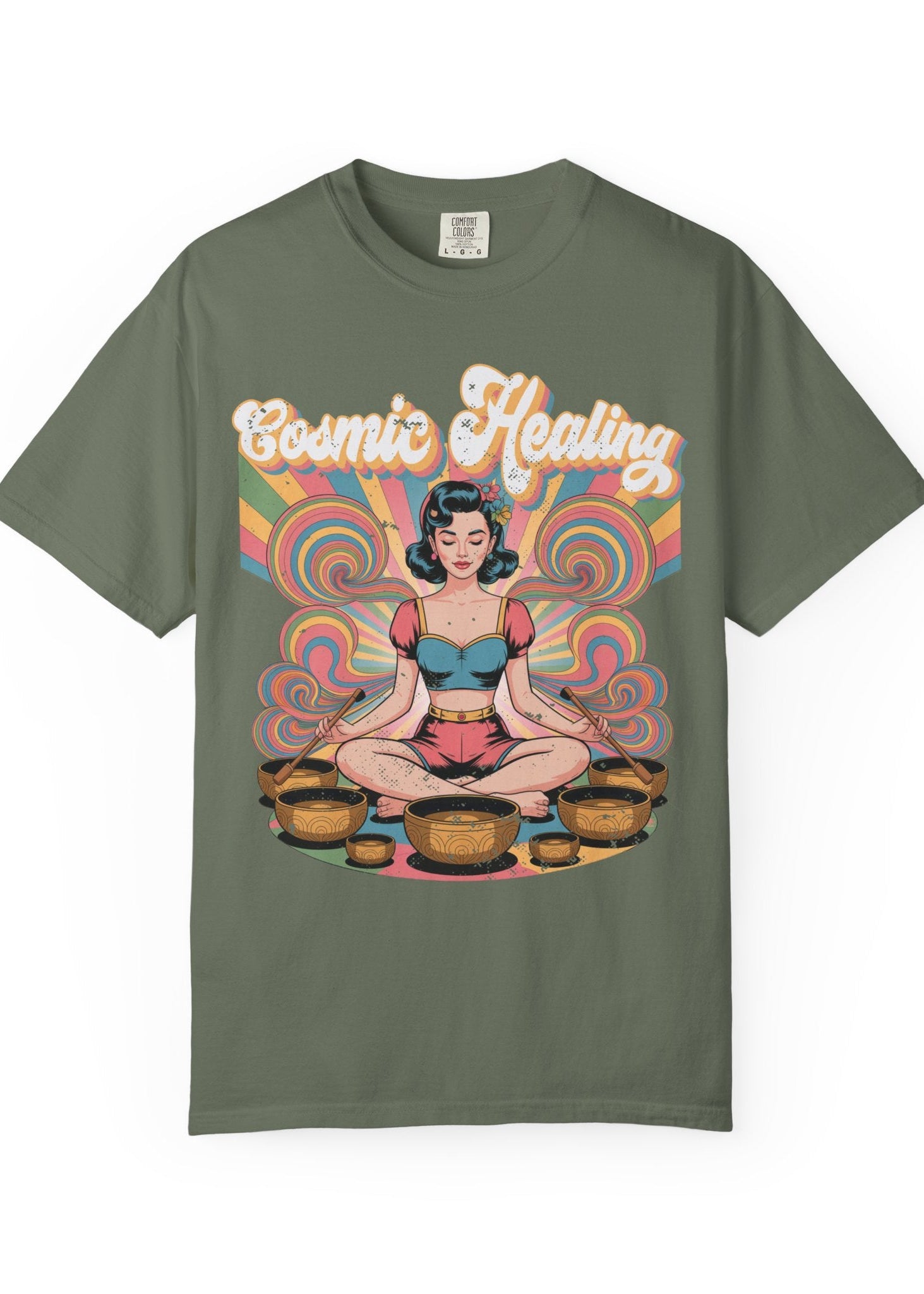 Cosmic Healing Sound Bowl Tee