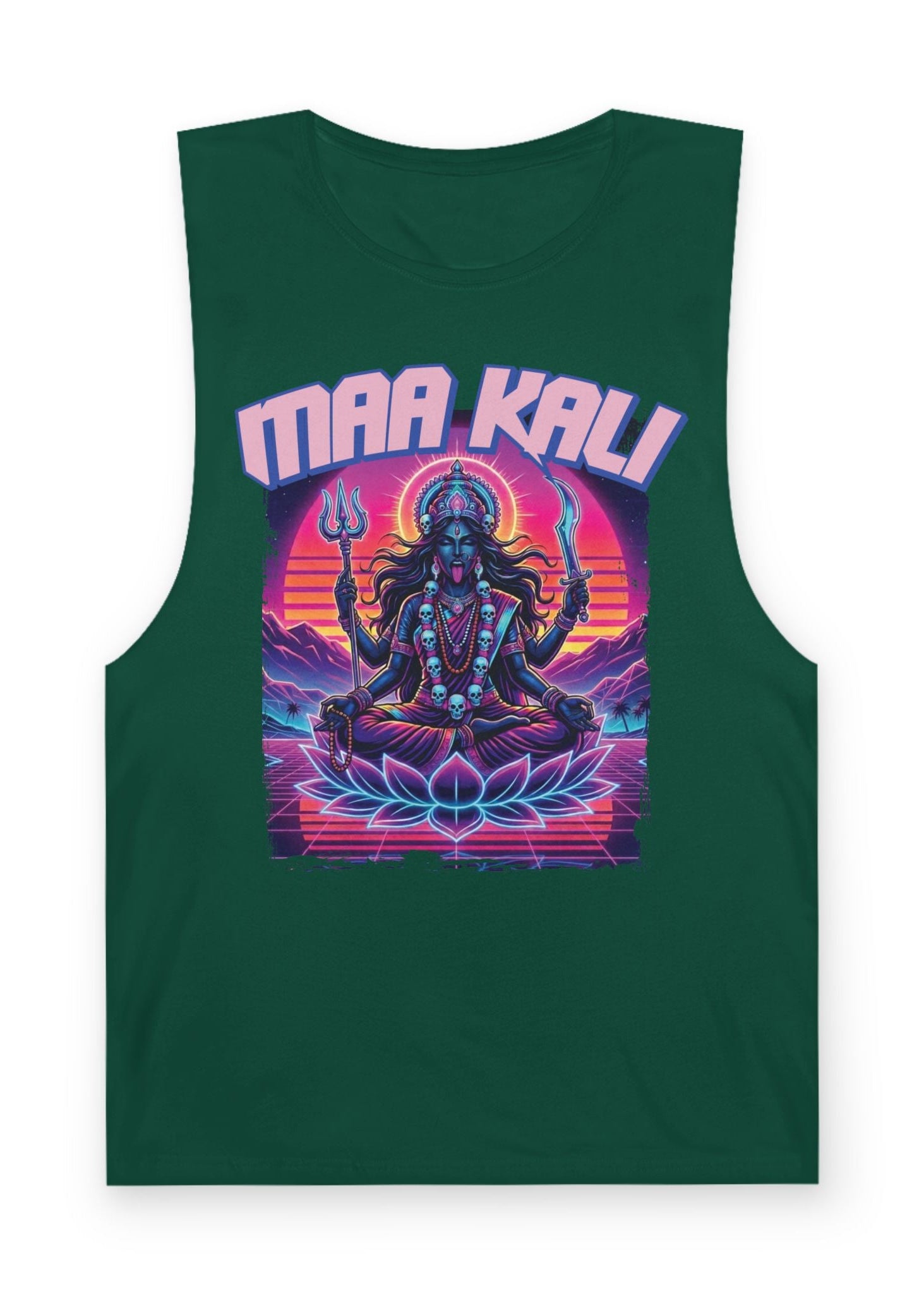 Maa Kali Synthwave Tank Top
