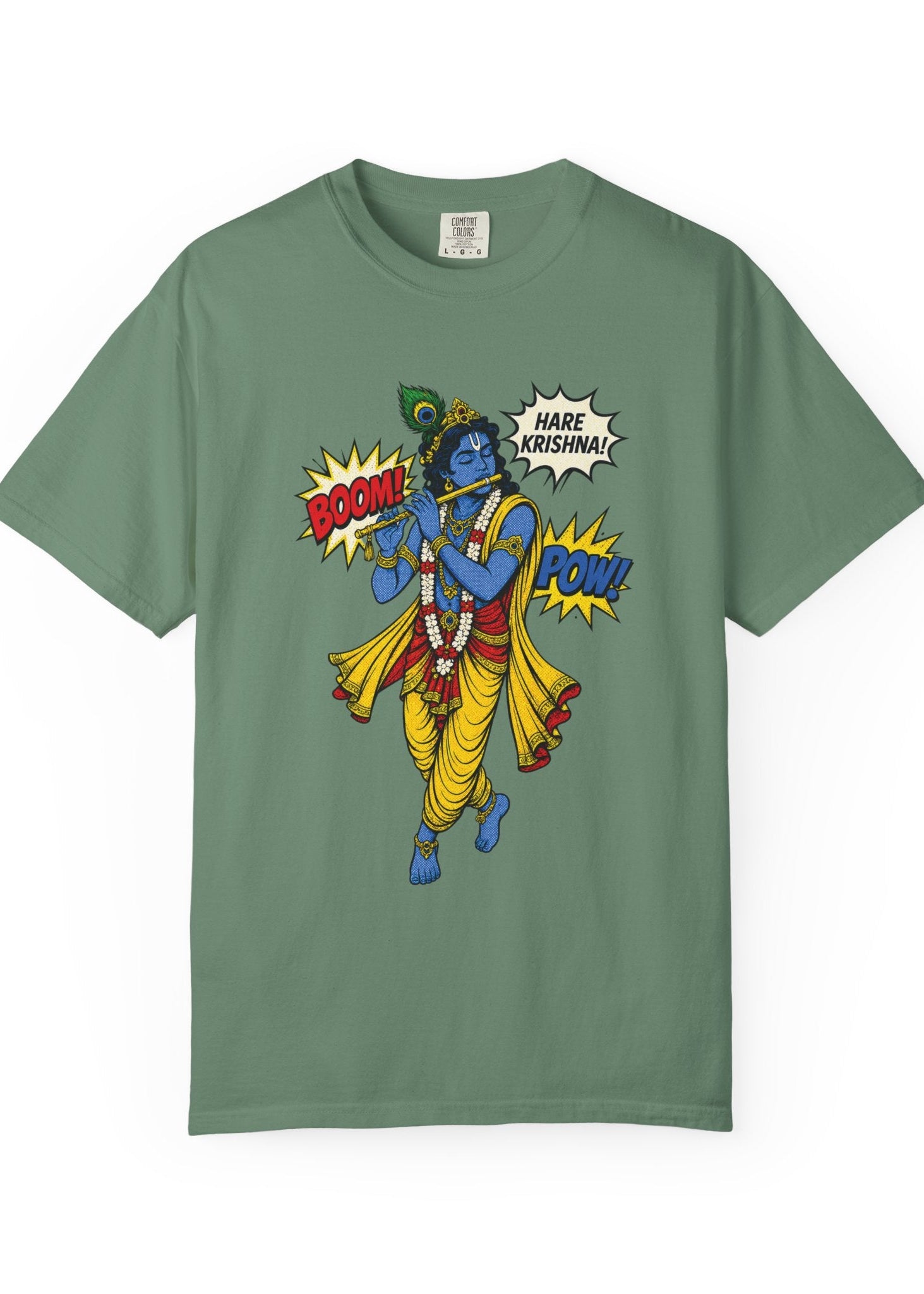 Krishna Pop Art Comic Book T-Shirt
