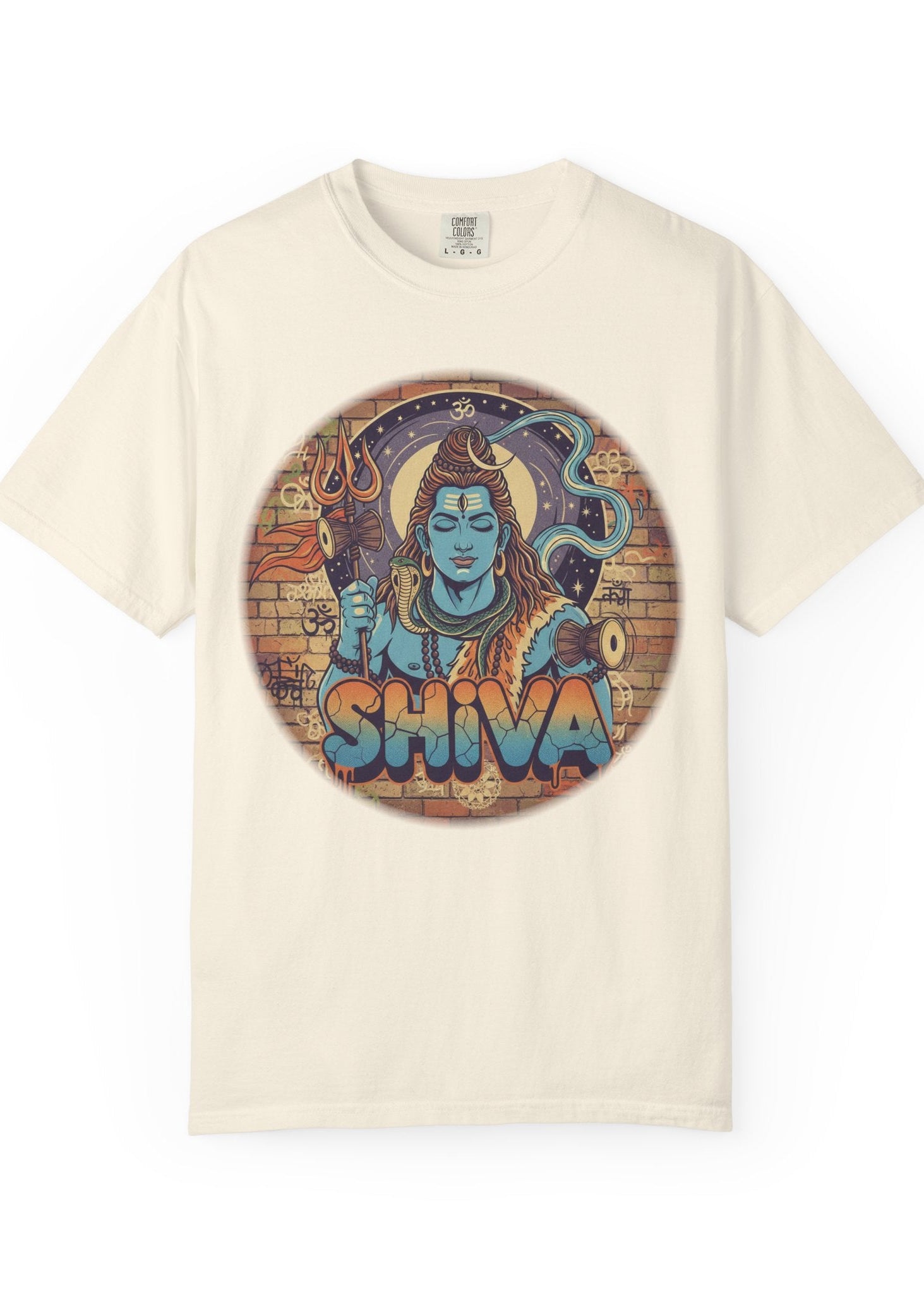 Lord Shiva Graffiti Streetwear Tee