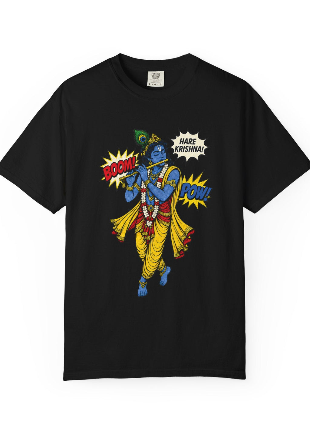 Krishna Pop Art Comic Book T-Shirt
