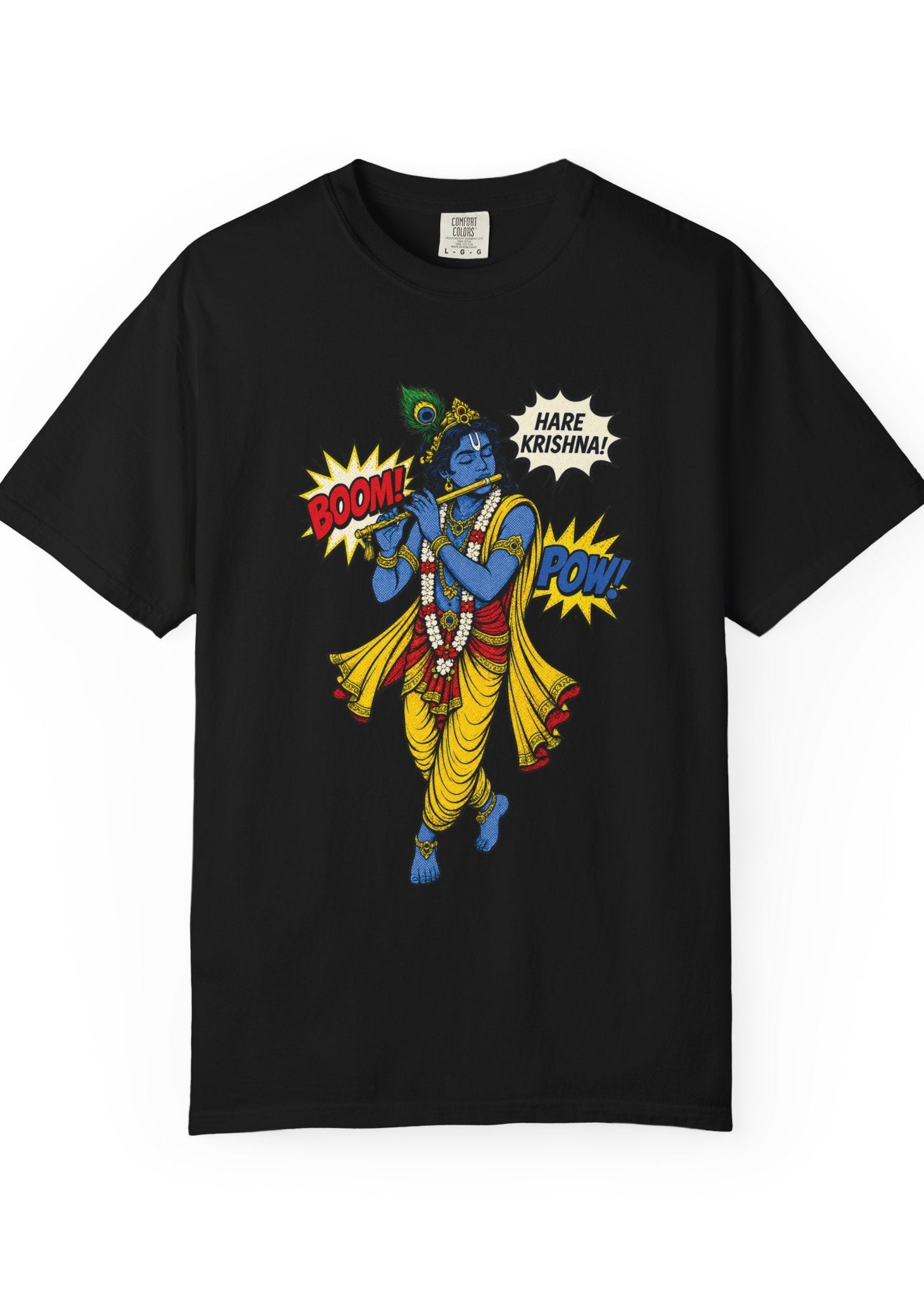 Krishna Pop Art Comic Book T-Shirt