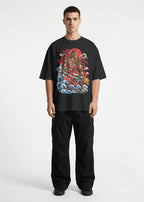 Lord Hanuman Samurai Oversized T-Shirt