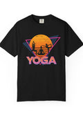Retro Synthwave Yoga Tee