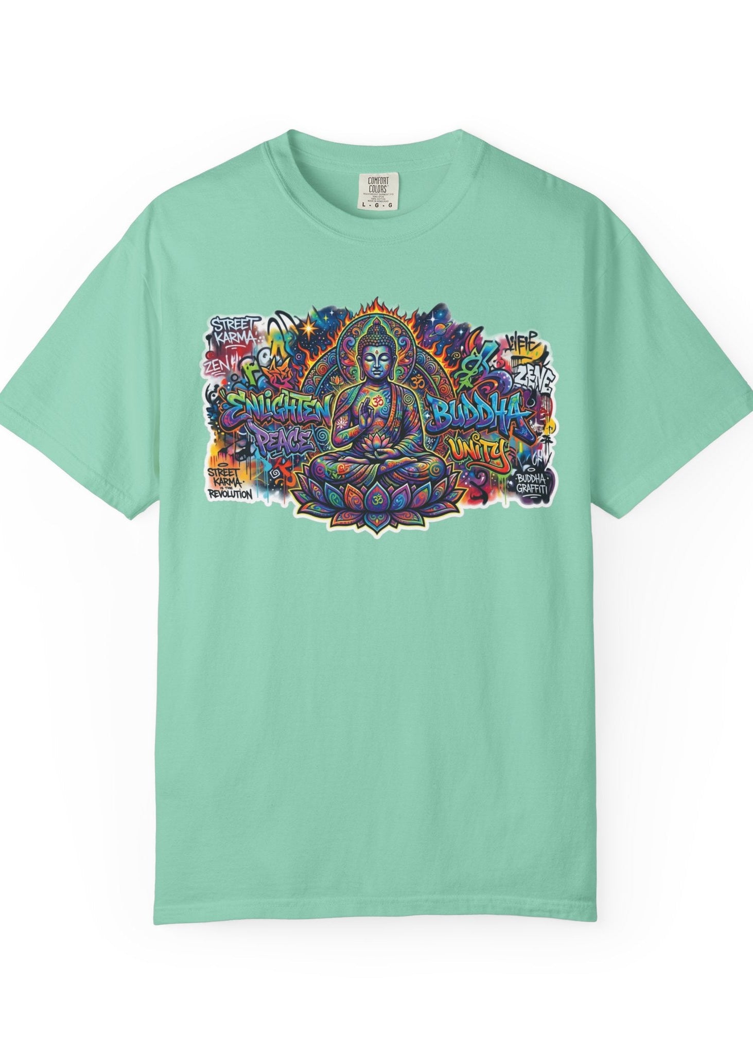 Graffiti Buddha Street Art T-Shirt
