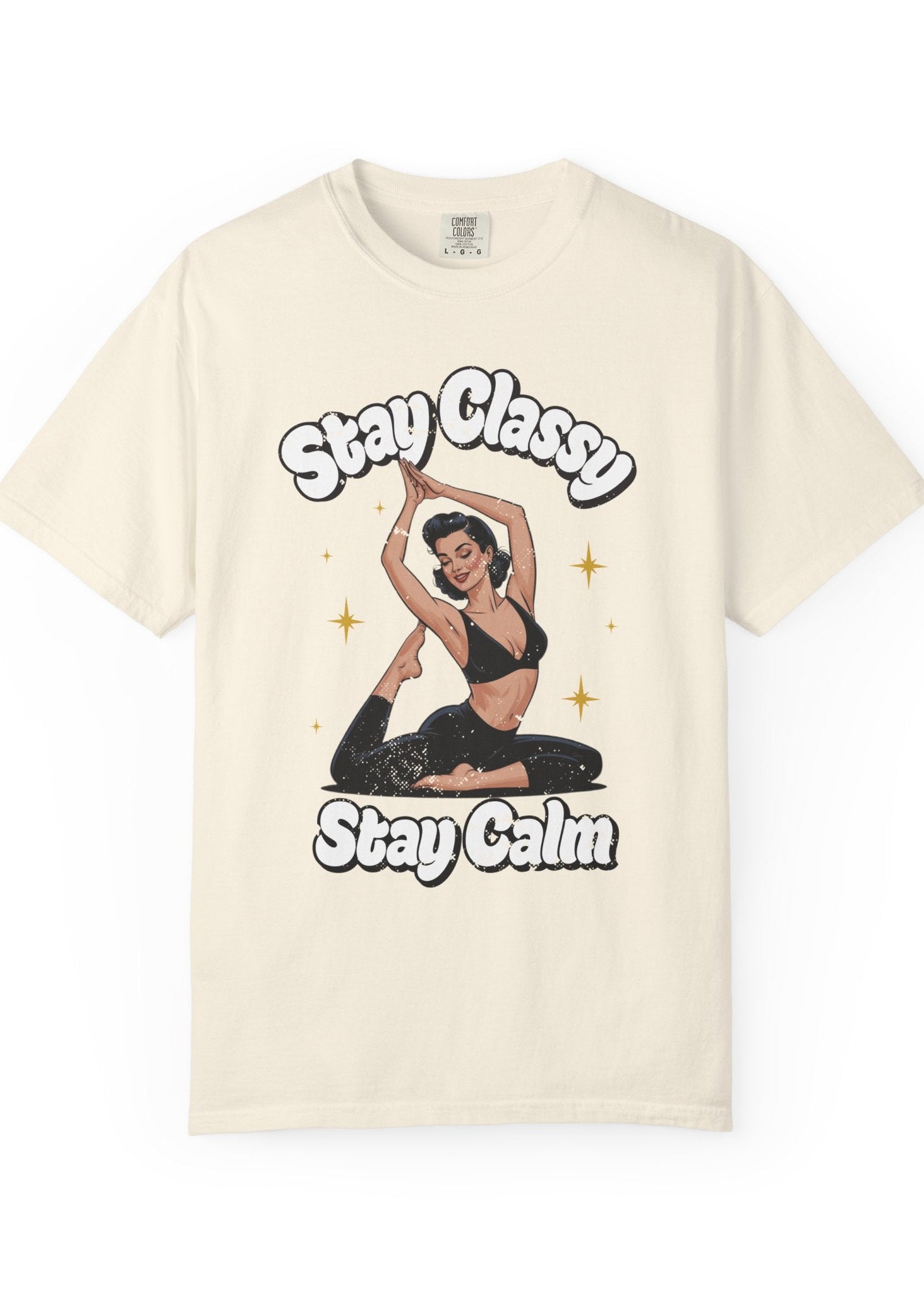 Retro Pinup Yoga T-Shirt