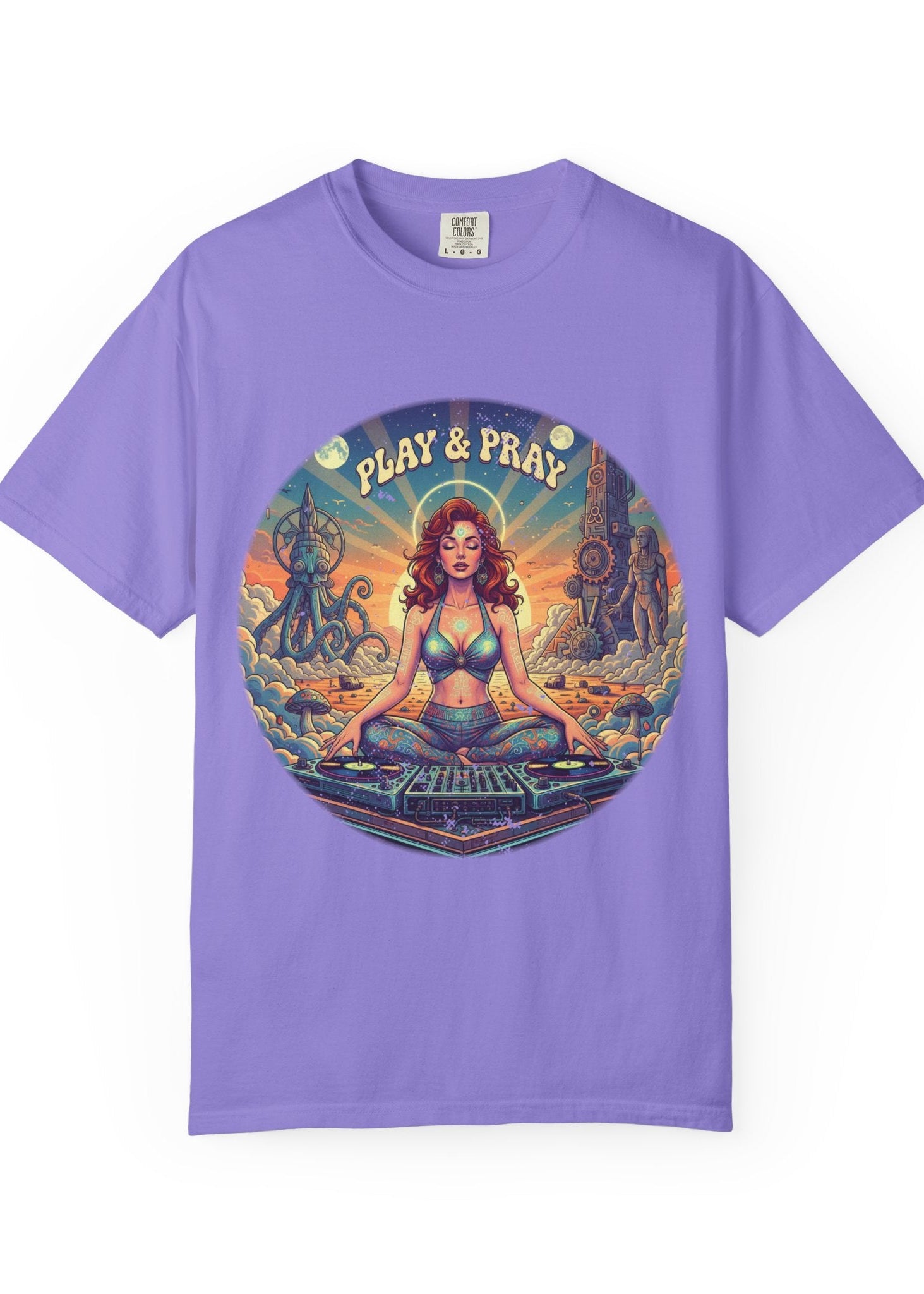 Play & Pray DJ T-Shirt