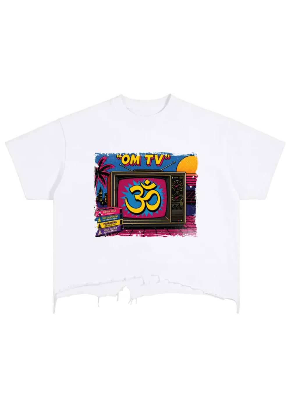 OM TV 80s Yoga T-Shirt