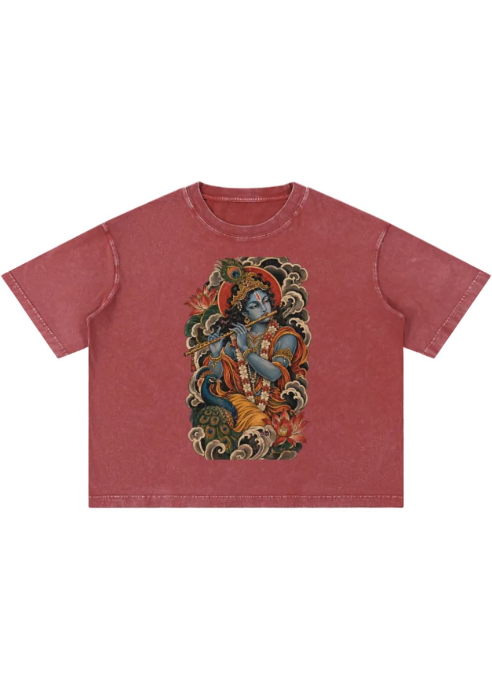 Lord Shiva Traditional Tattoo  Boxy T-Shirt