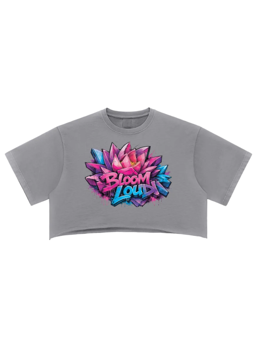 Bloom Loud Lotus Crop Top