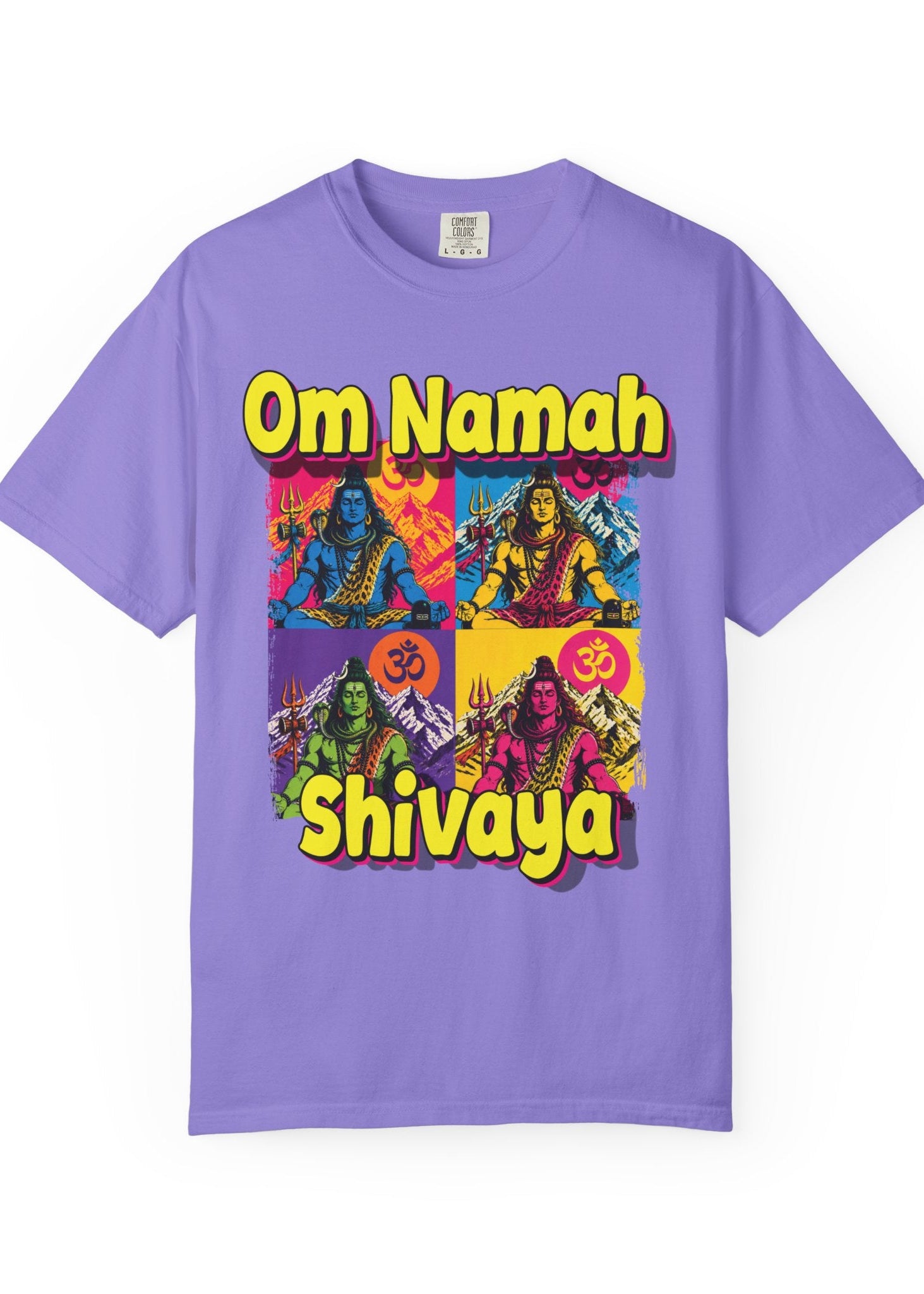 Om Namah Shivaya Pop Art Tee