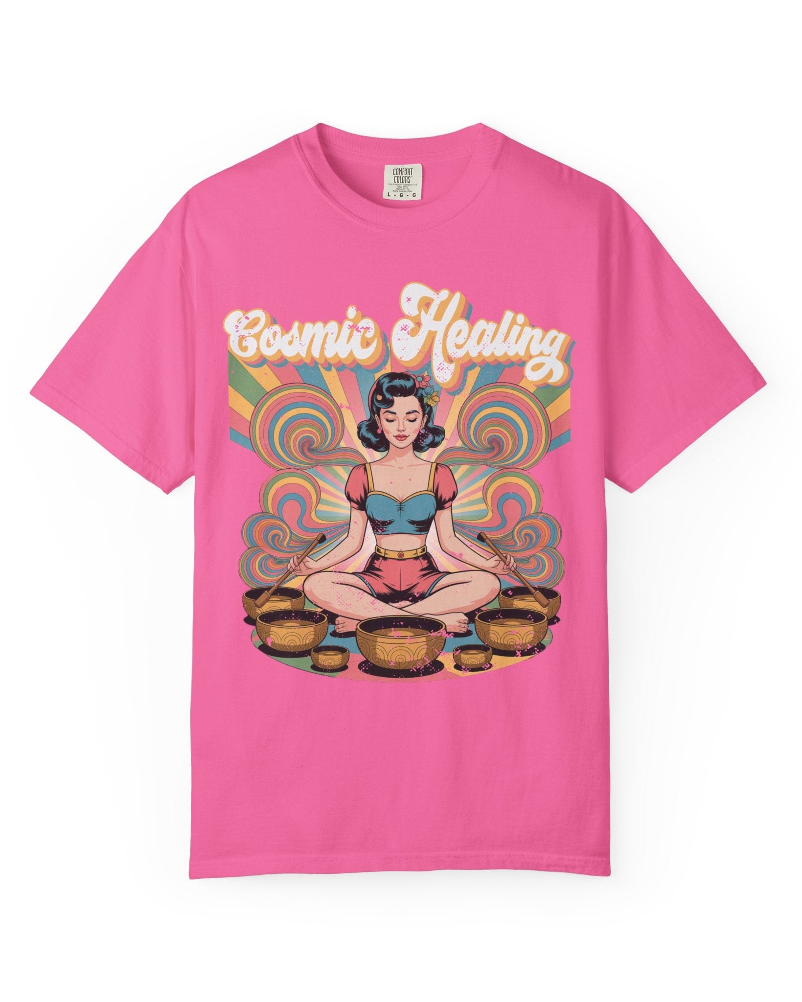 Cosmic Healing Sound Bowl Tee