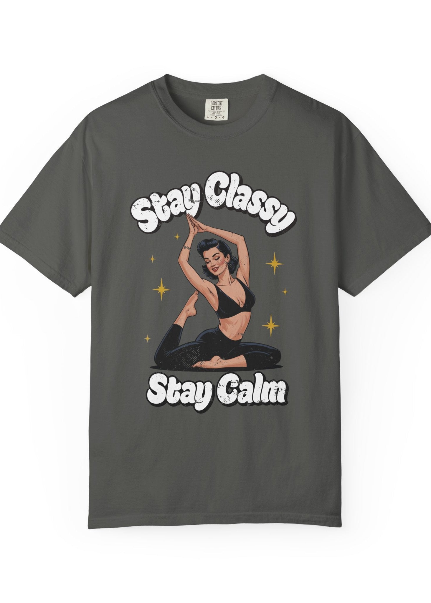 Retro Pinup Yoga T-Shirt