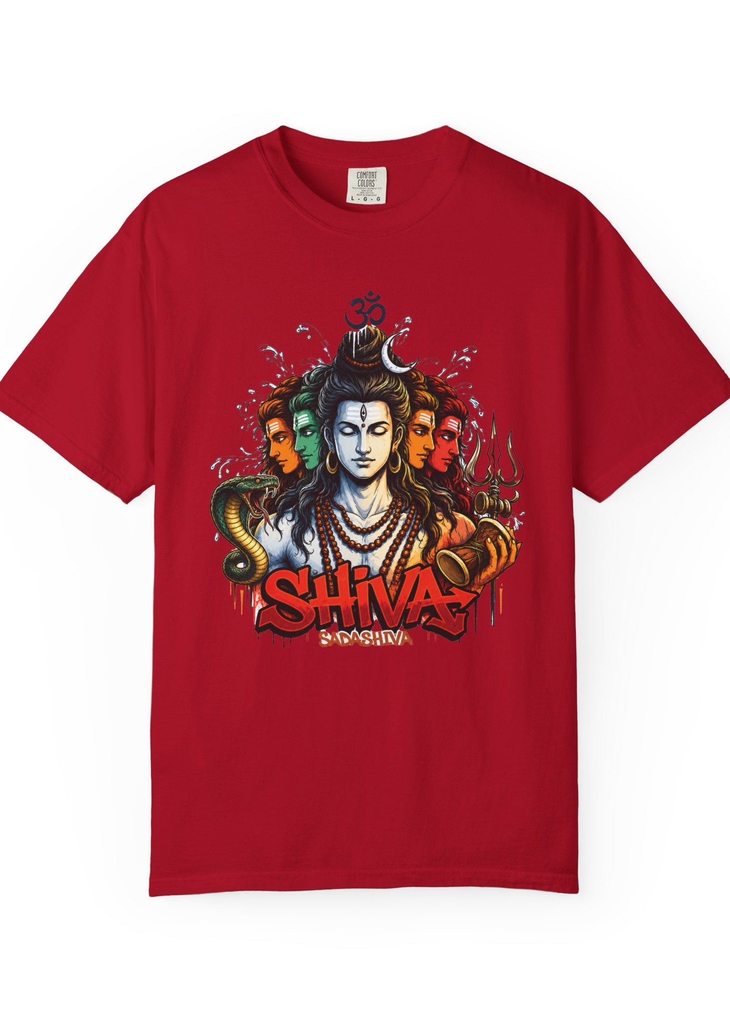 Lord Shiva Sadashiva Graffiti T-Shirt