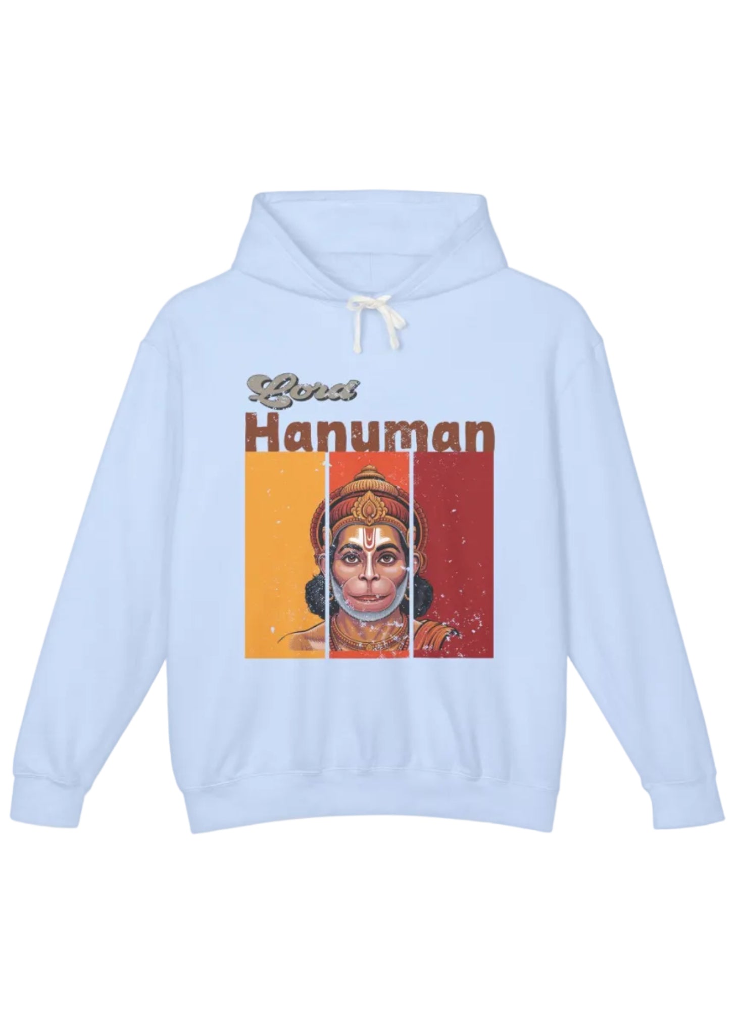Vintage Hanuman Devotion Hoodie