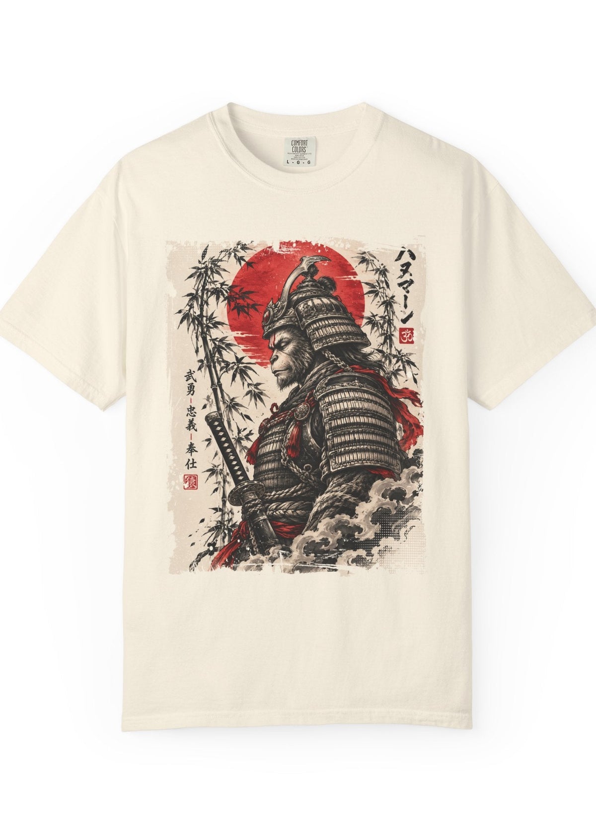 Hanuman Samurai Japanese Tattoo T-Shirt