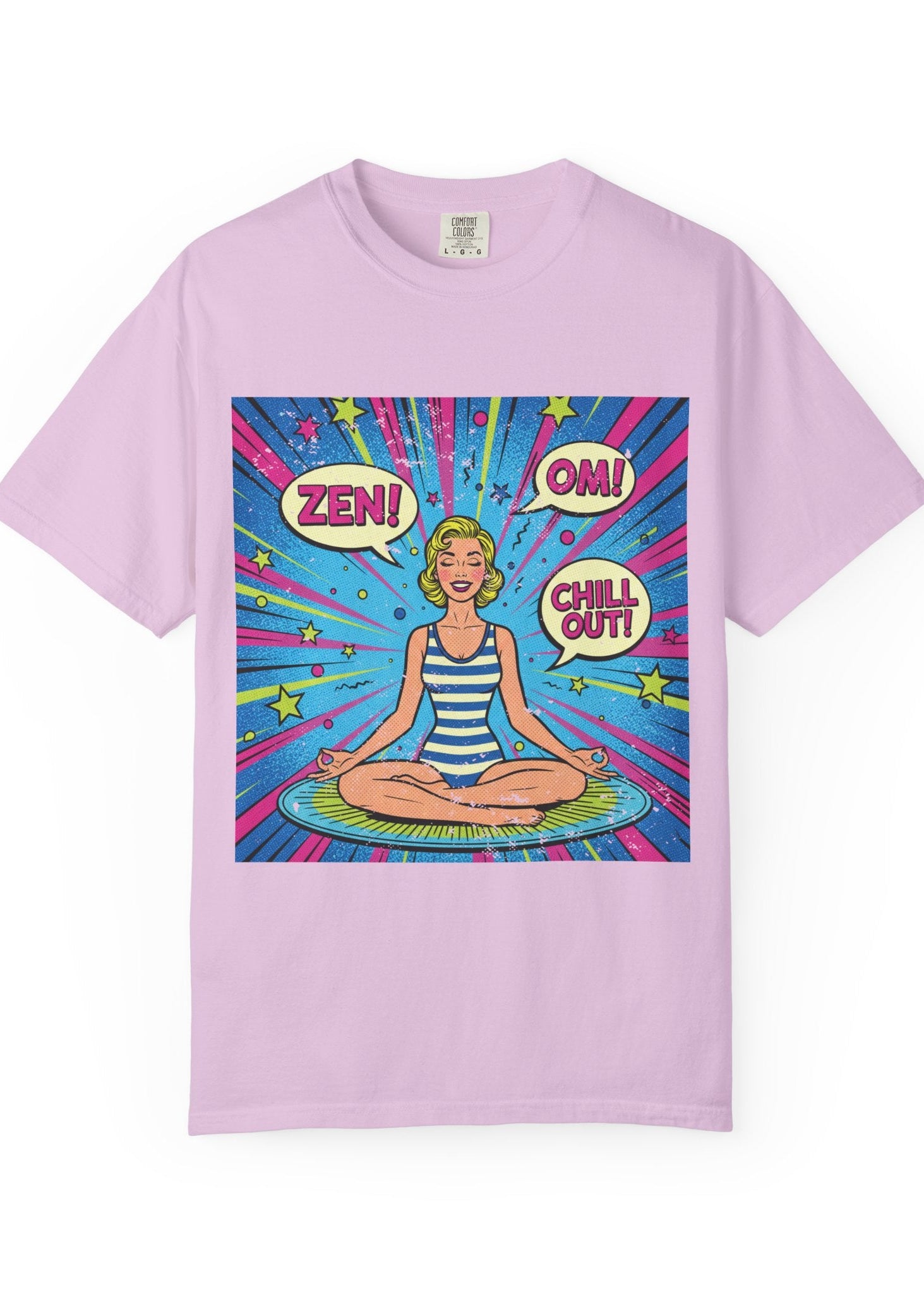 Vintage Zen Pop Art T-Shirt