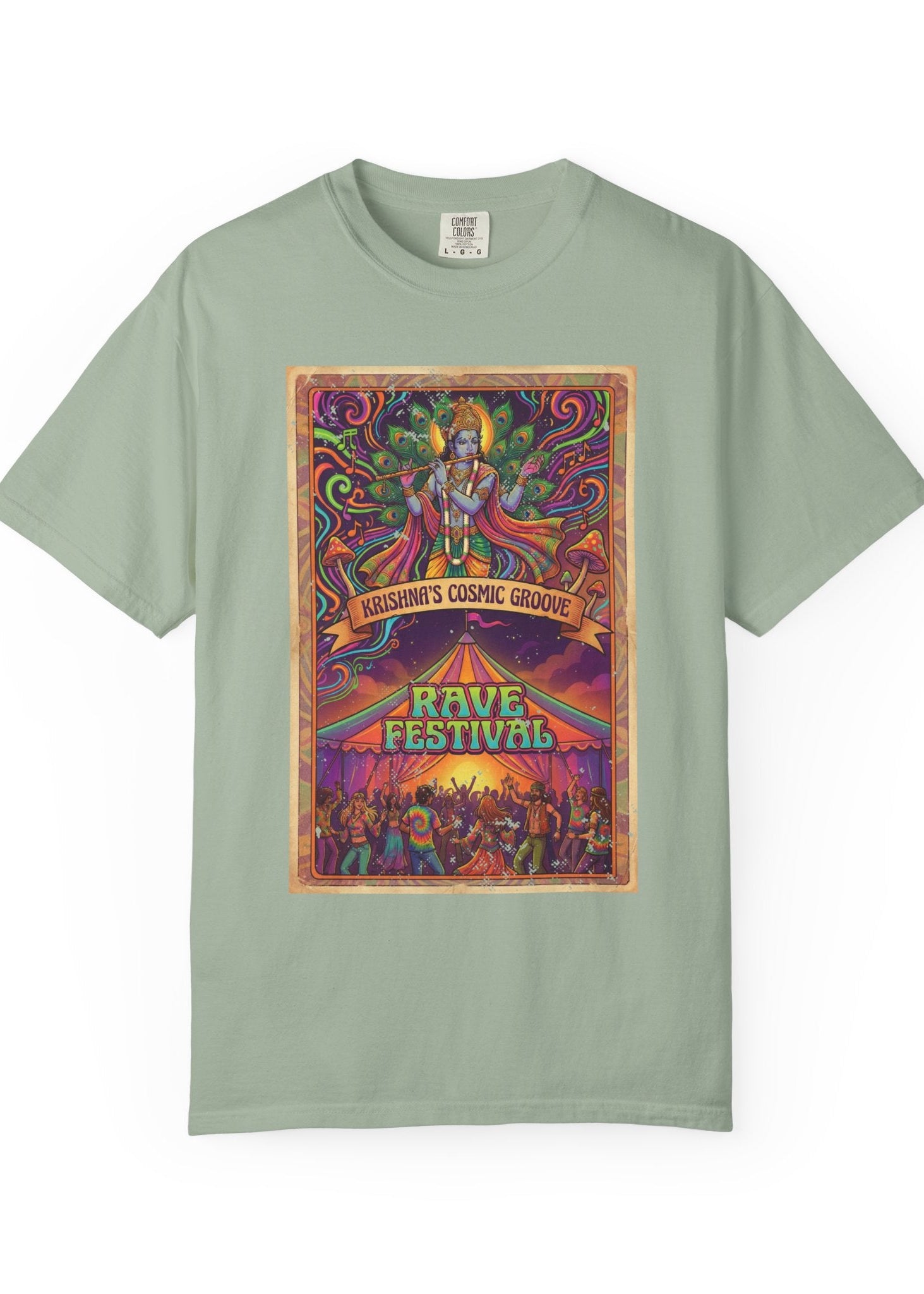 Cosmic Krishna T-Shirt