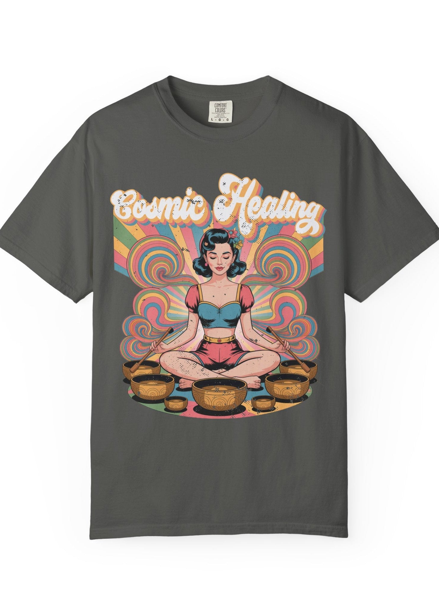Cosmic Healing Sound Bowl Tee