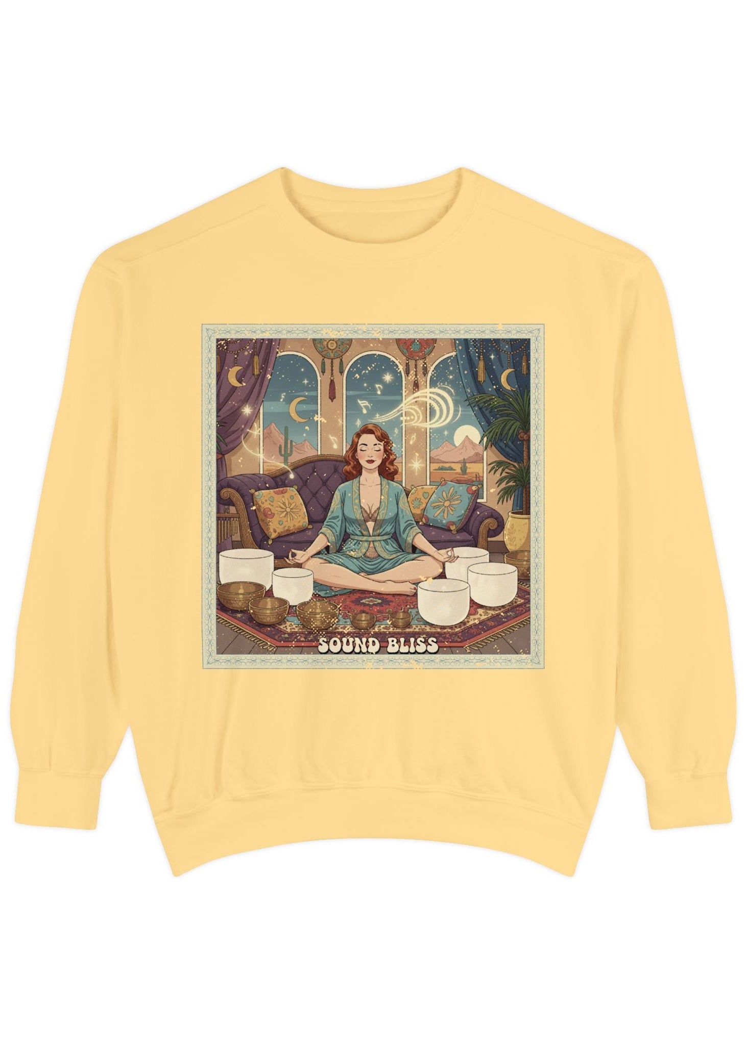 Retro Sound Healing Pullover