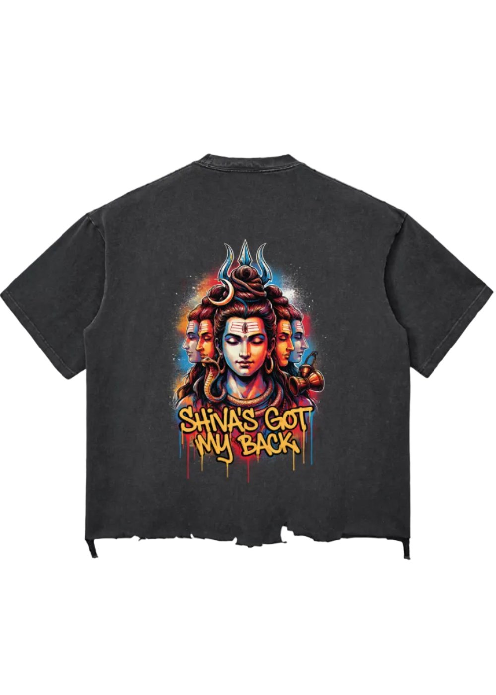 Shiva’s Got My Back Graffiti-Inspired Tee