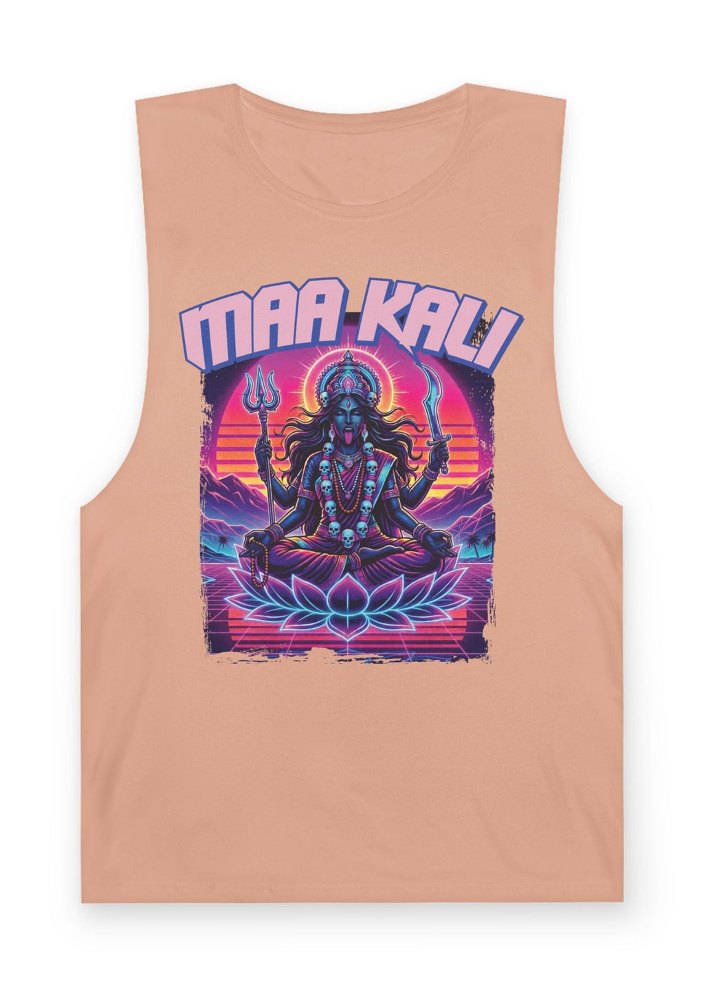 Maa Kali Synthwave Tank Top
