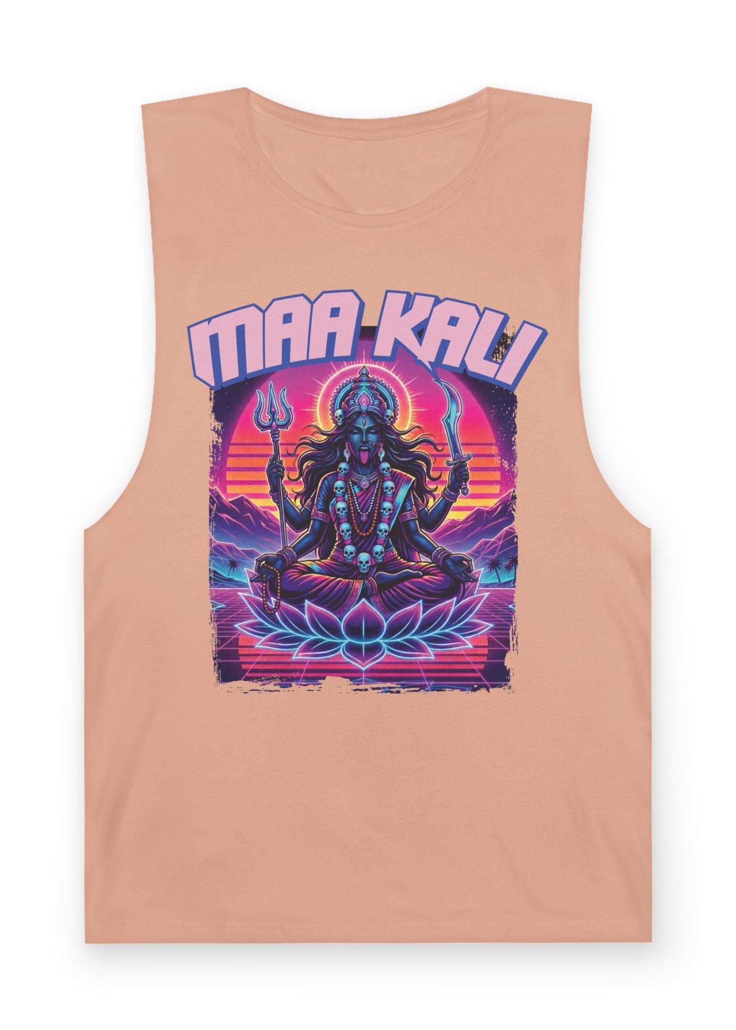 Maa Kali Synthwave Tank Top