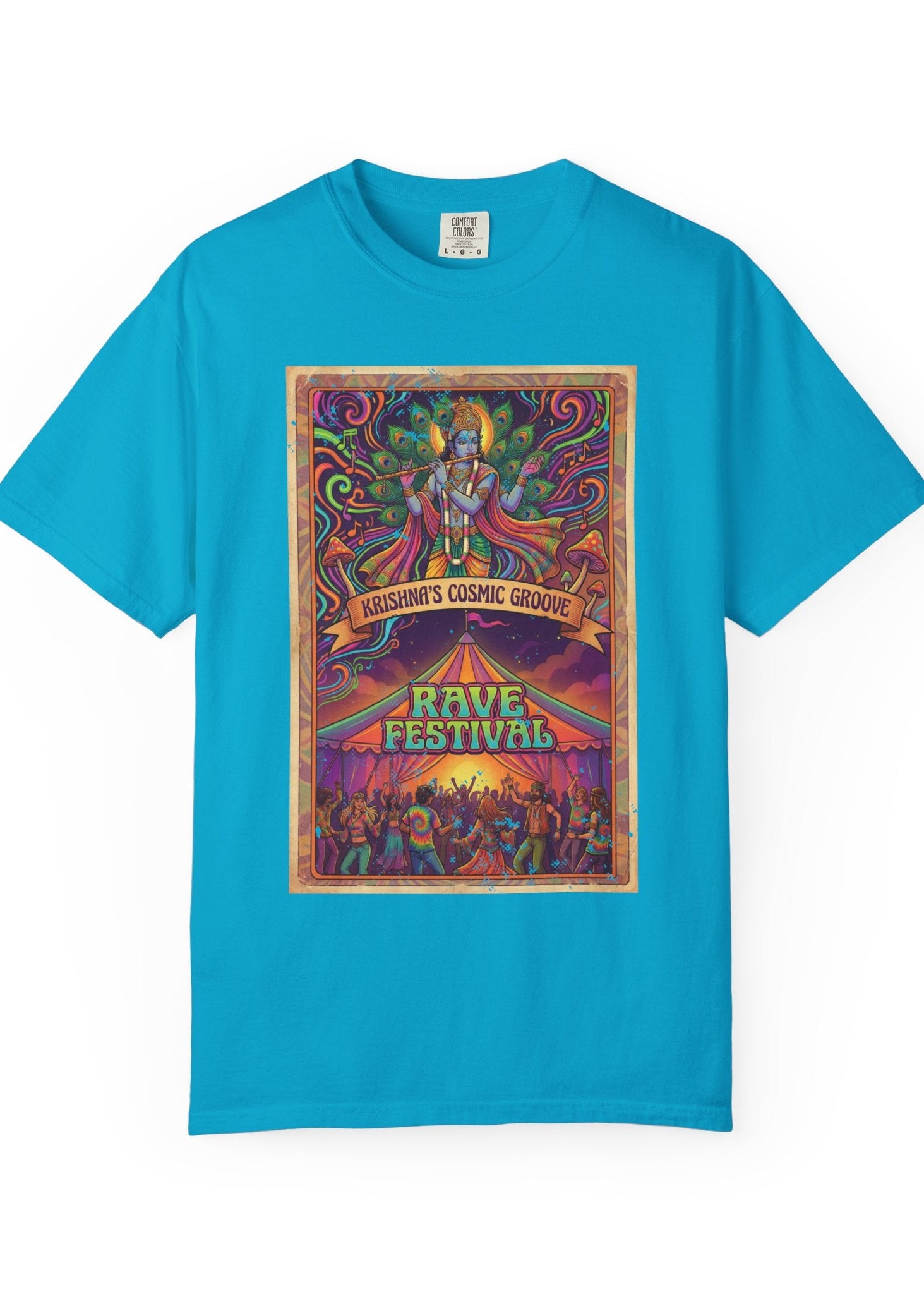 Cosmic Krishna T-Shirt