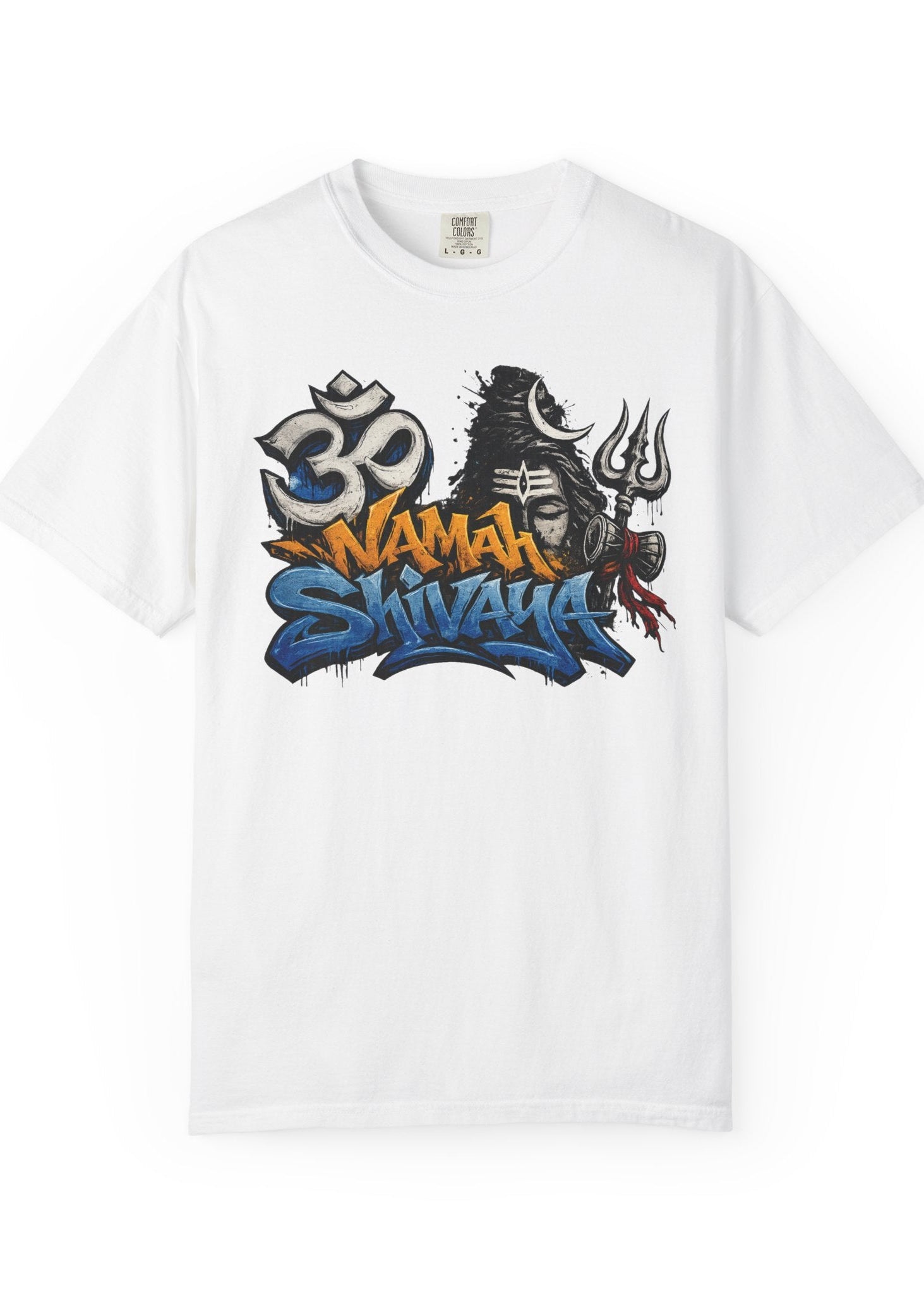 Om Namah Shivaya Graffiti Tee