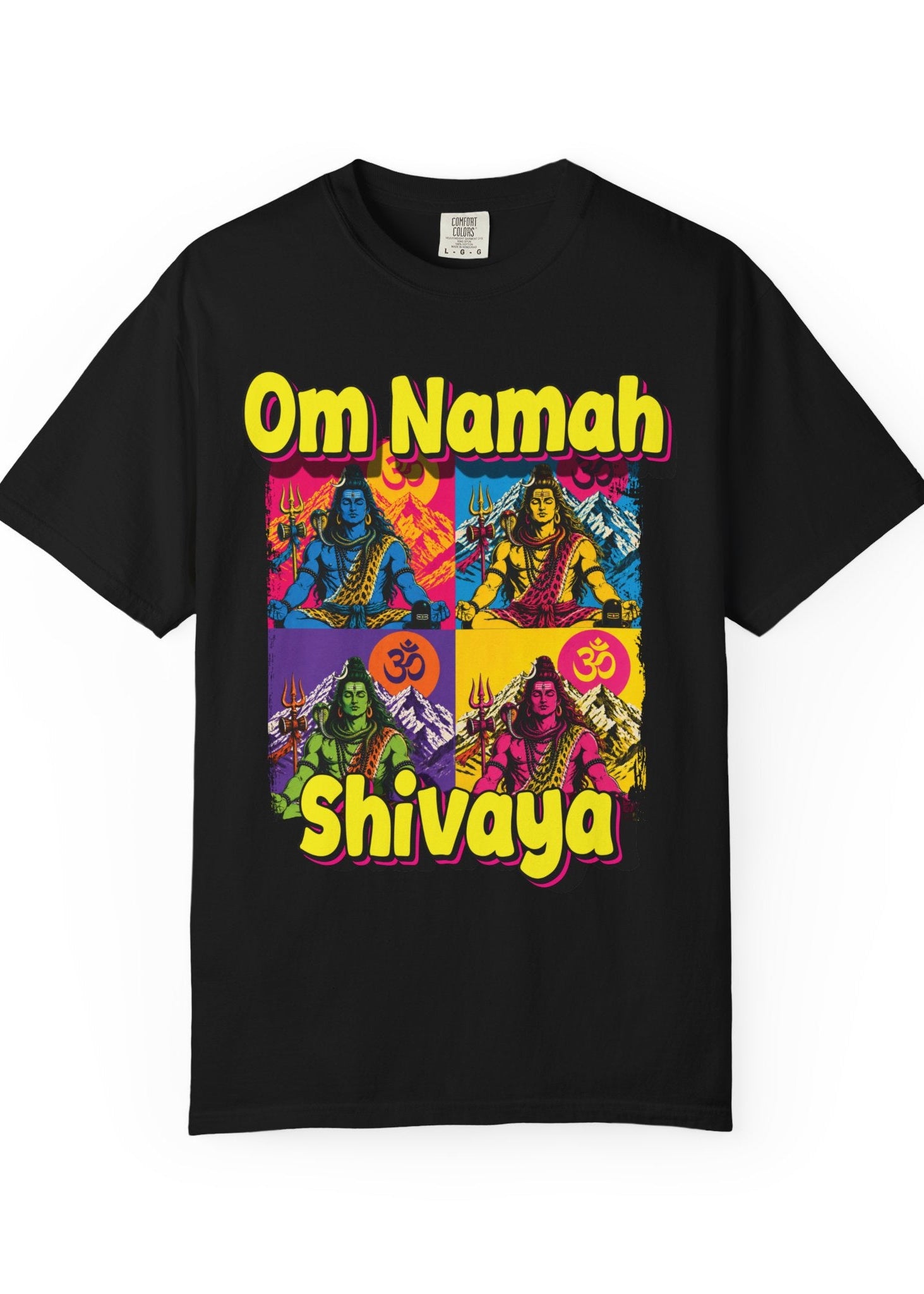 Om Namah Shivaya Pop Art Tee