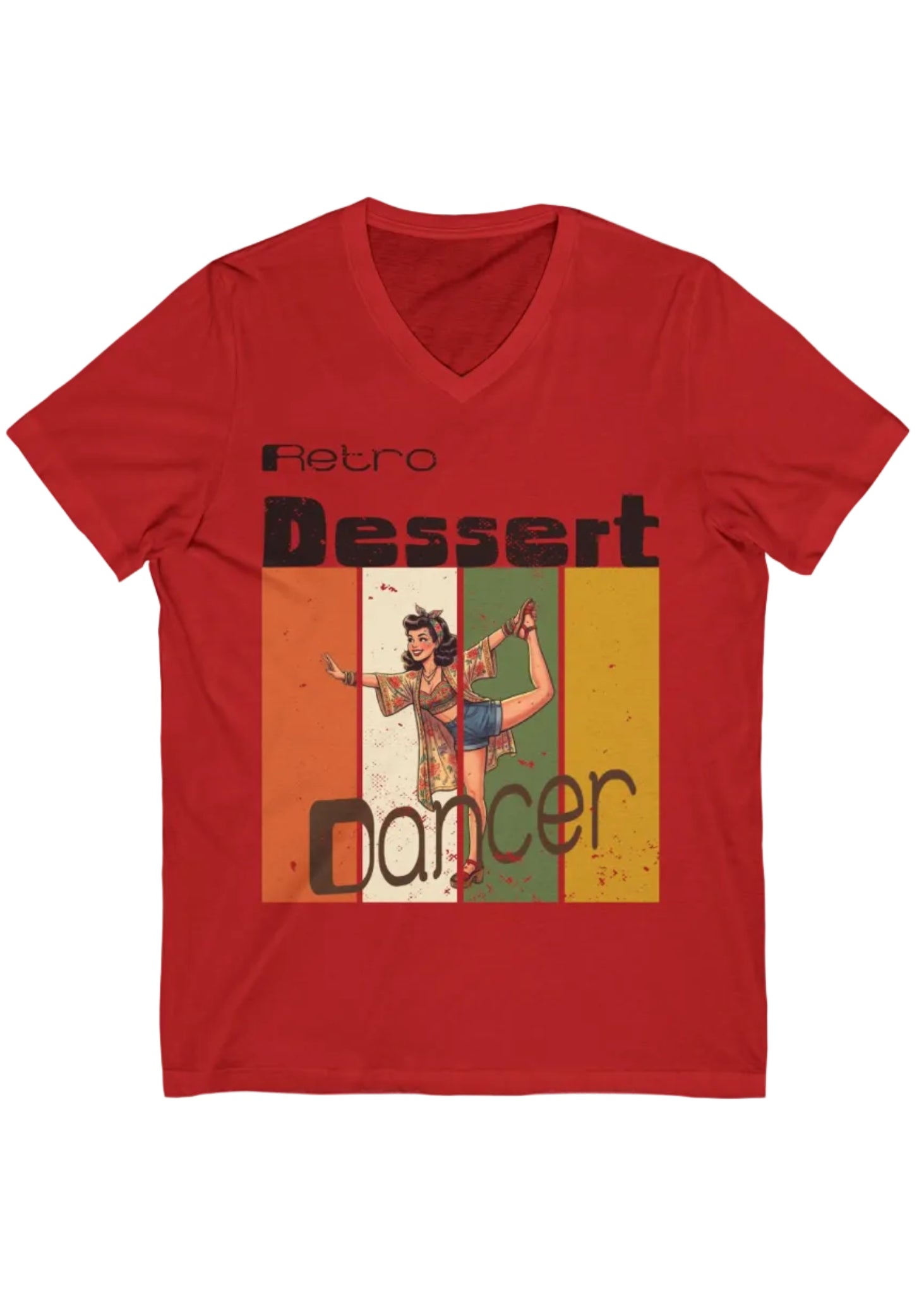 Retro Desert Dancer Pinup T-Shirt