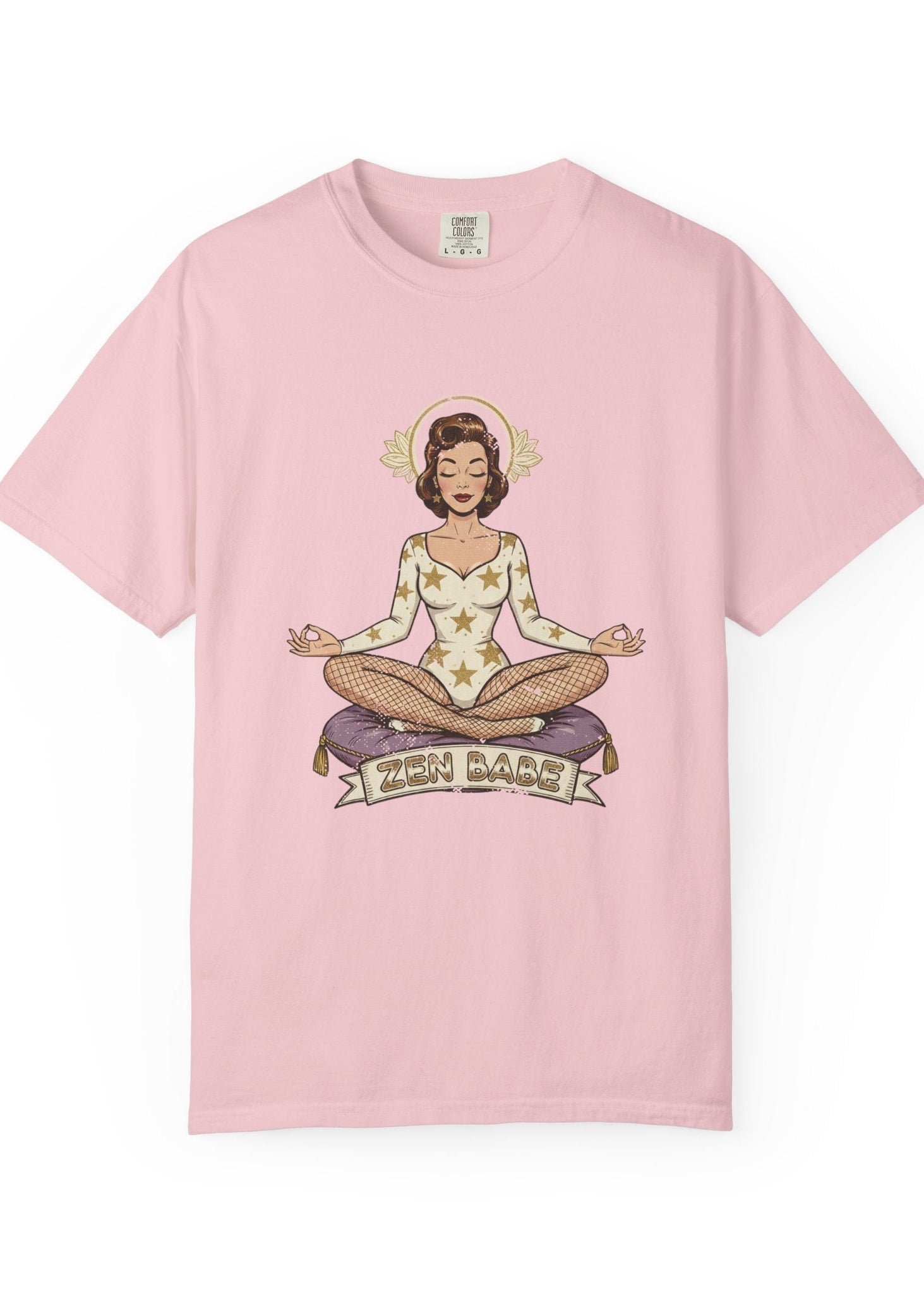 Zen Babe Retro Classic Yoga Tee