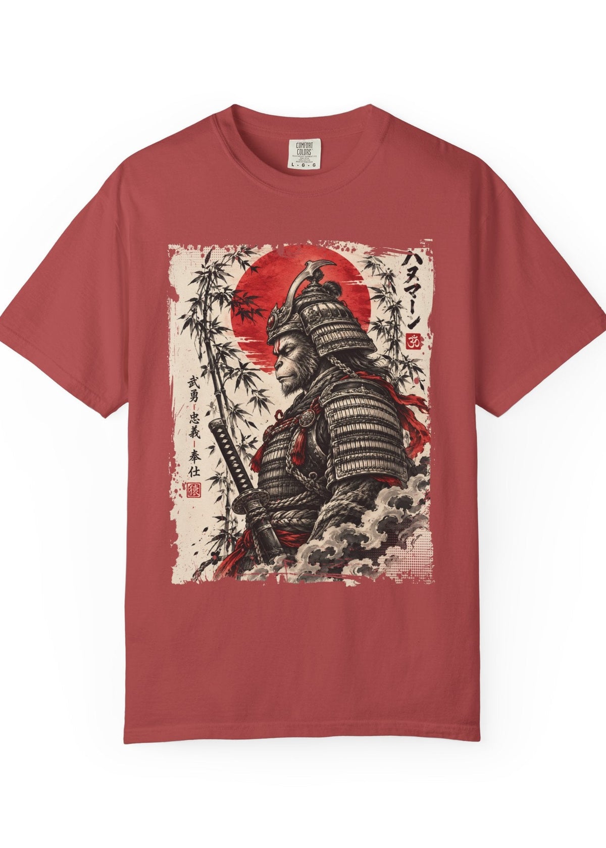 Hanuman Samurai Japanese Tattoo T-Shirt