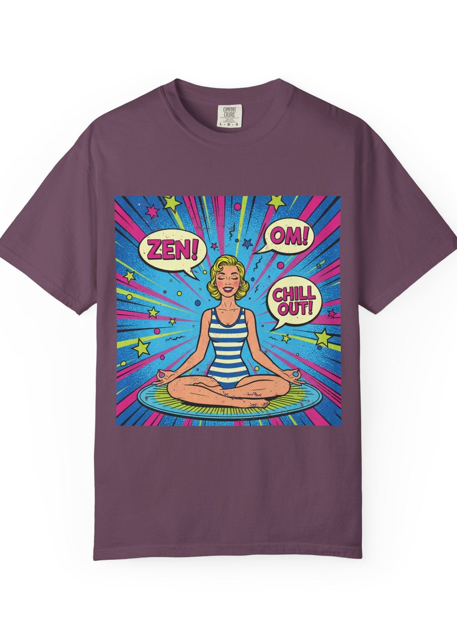 Vintage Zen Pop Art T-Shirt