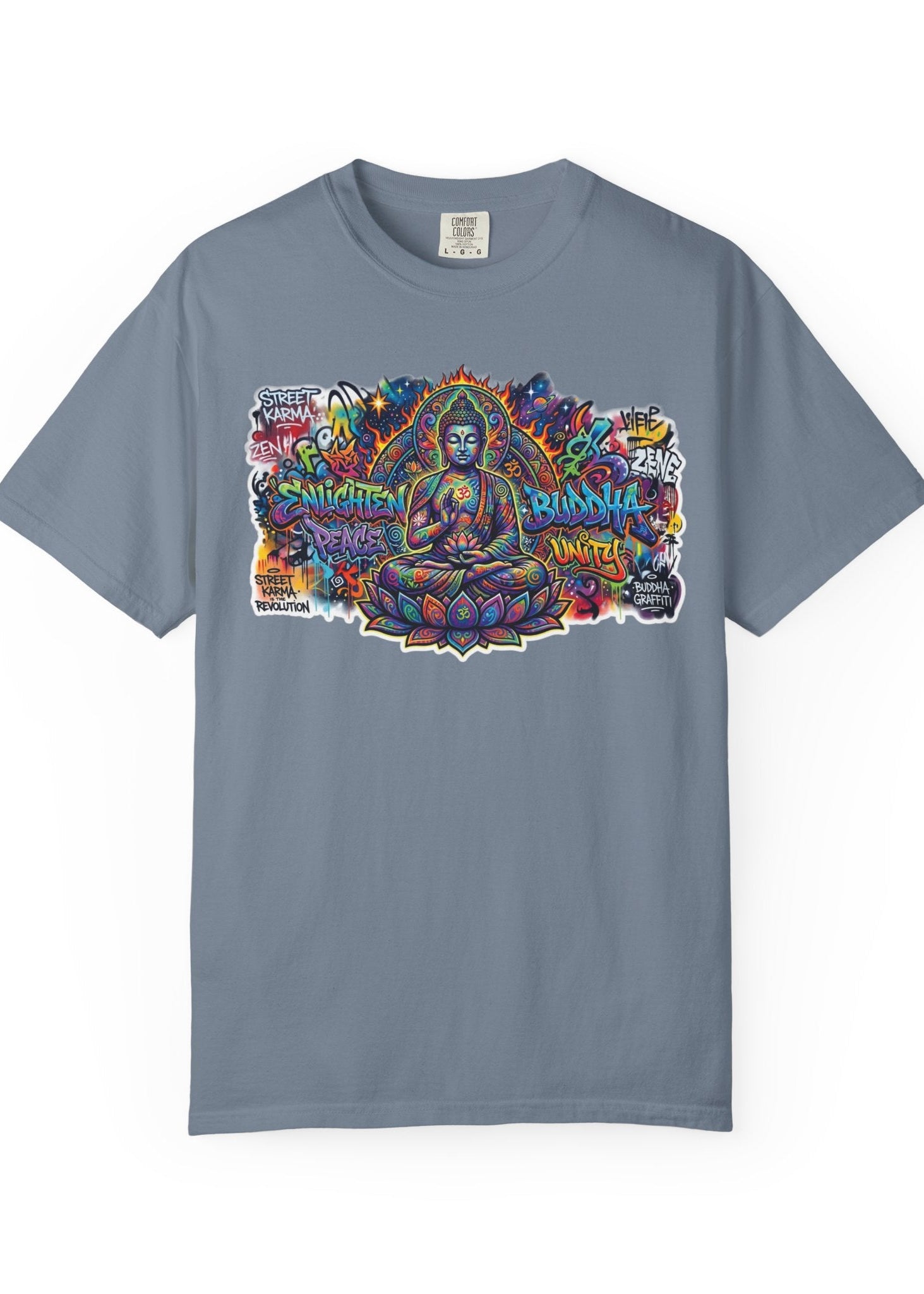 Graffiti Buddha Street Art T-Shirt