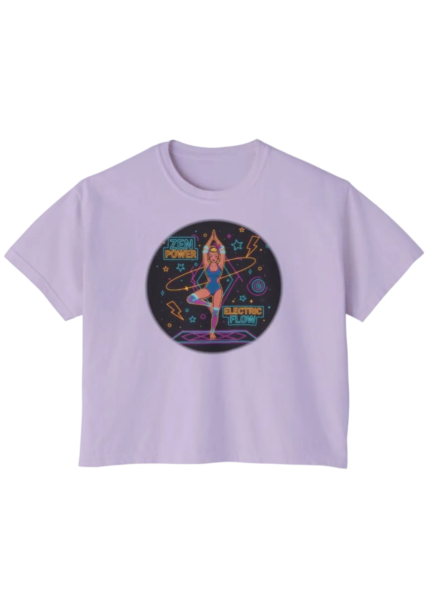 Electric Flow Yoga Tee