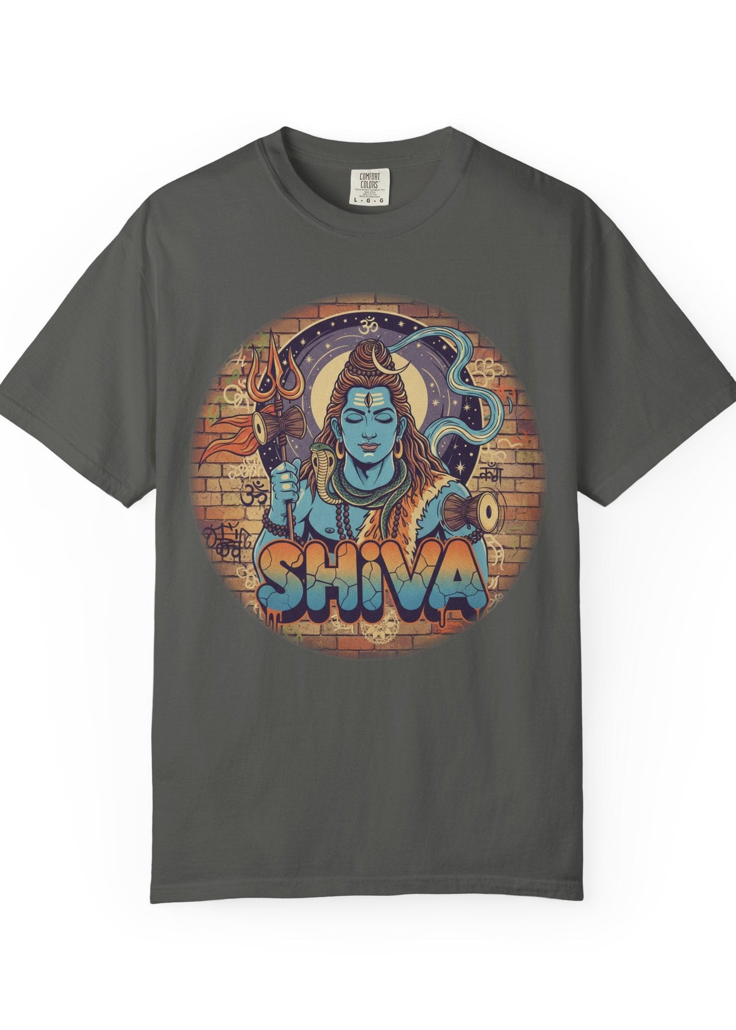 Lord Shiva Graffiti Streetwear Tee