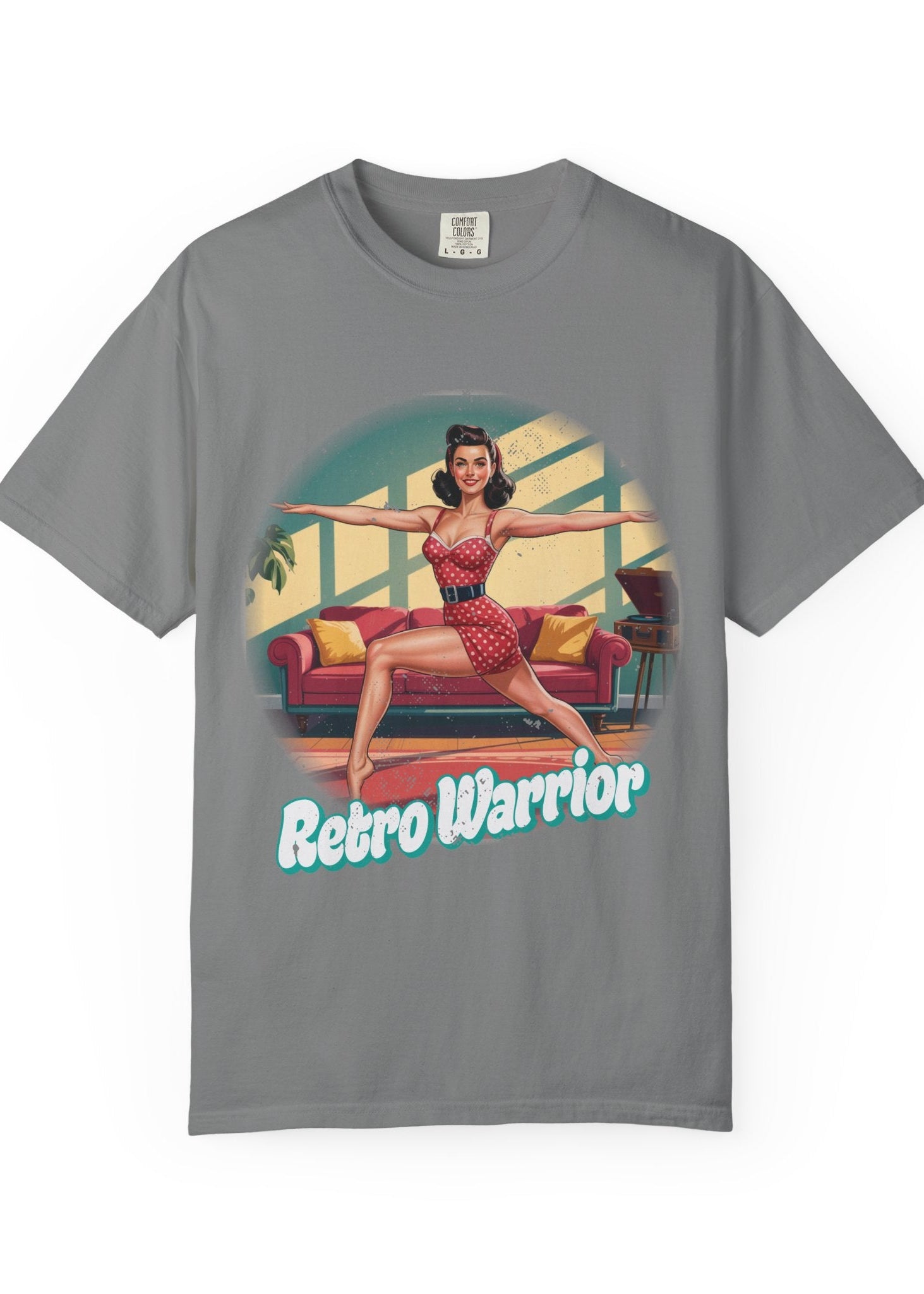 Retro Warrior Yoga T-Shirt