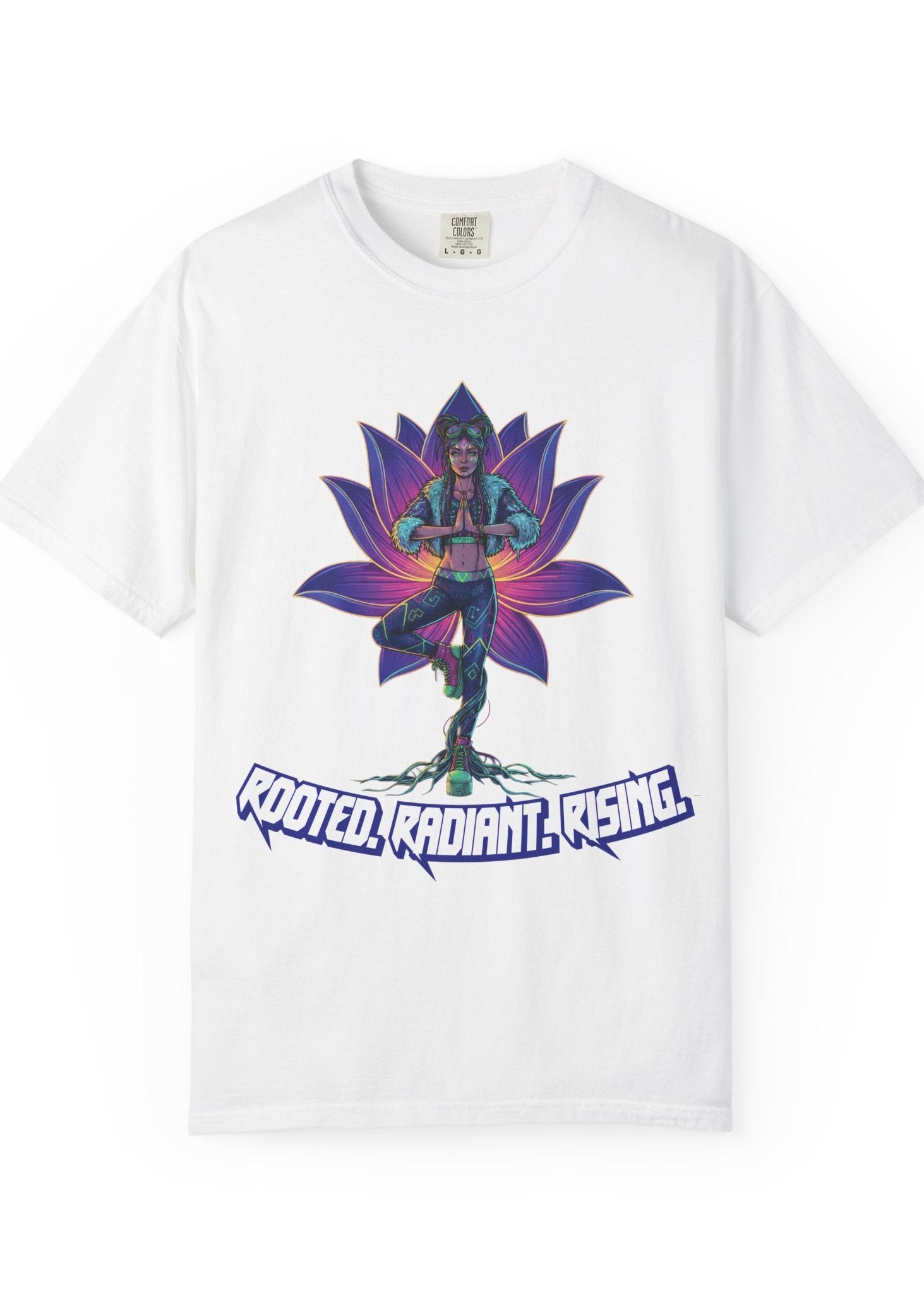 Rooted. Radiant. Rising. Graphic Tee – Urban Spirit Edition