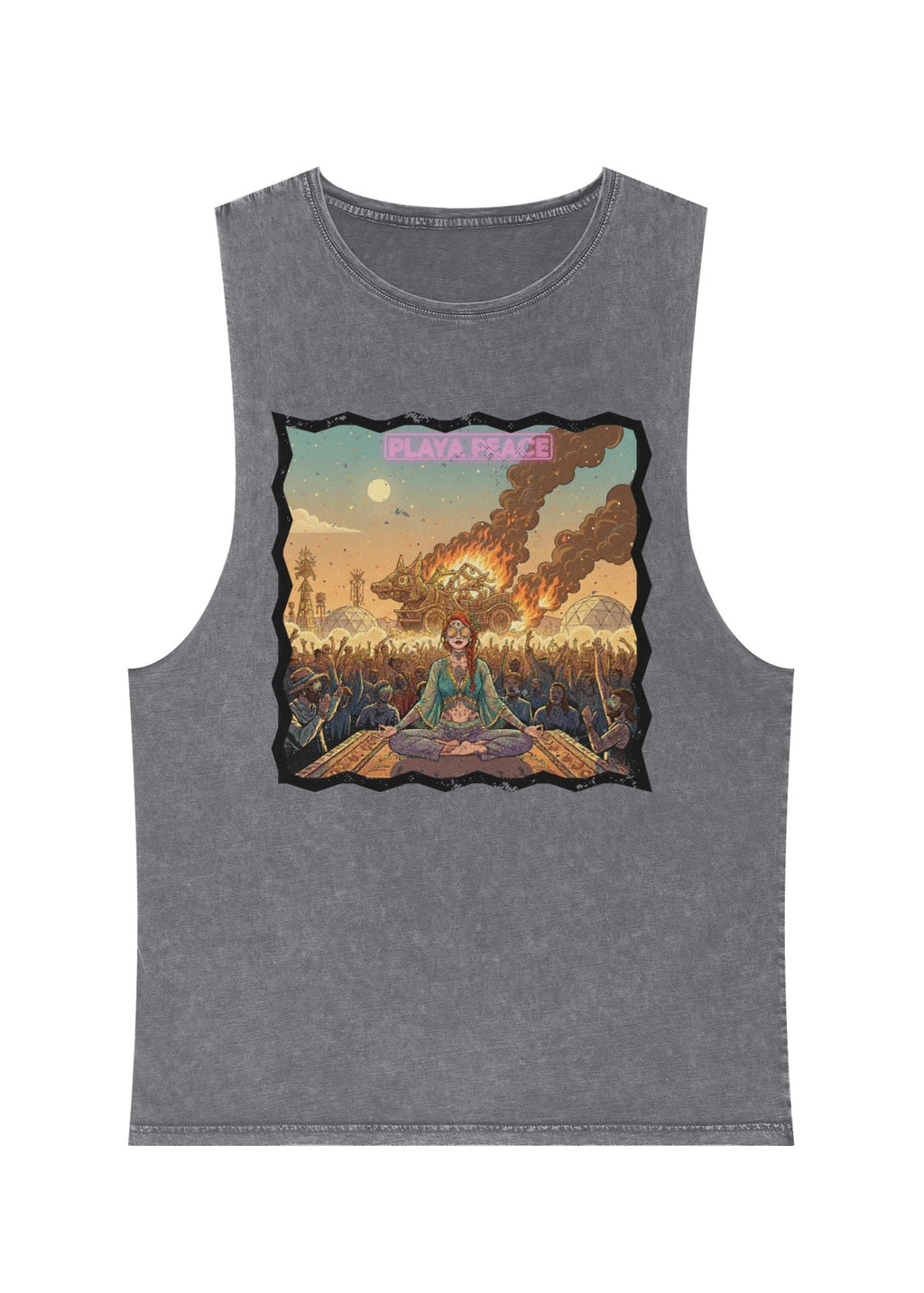 Retro Playa Peace Tank Top