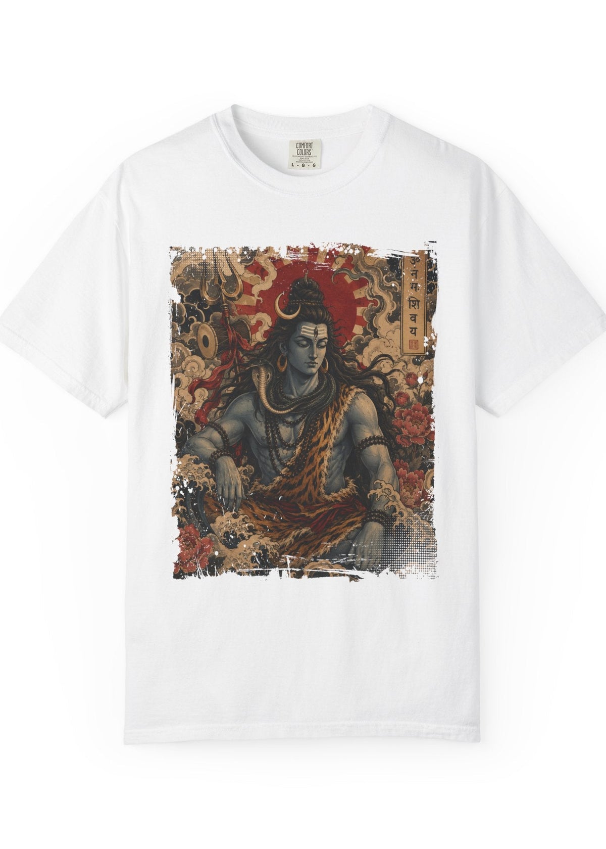 Lord Shiva Japanese Tattoo T-Shirt