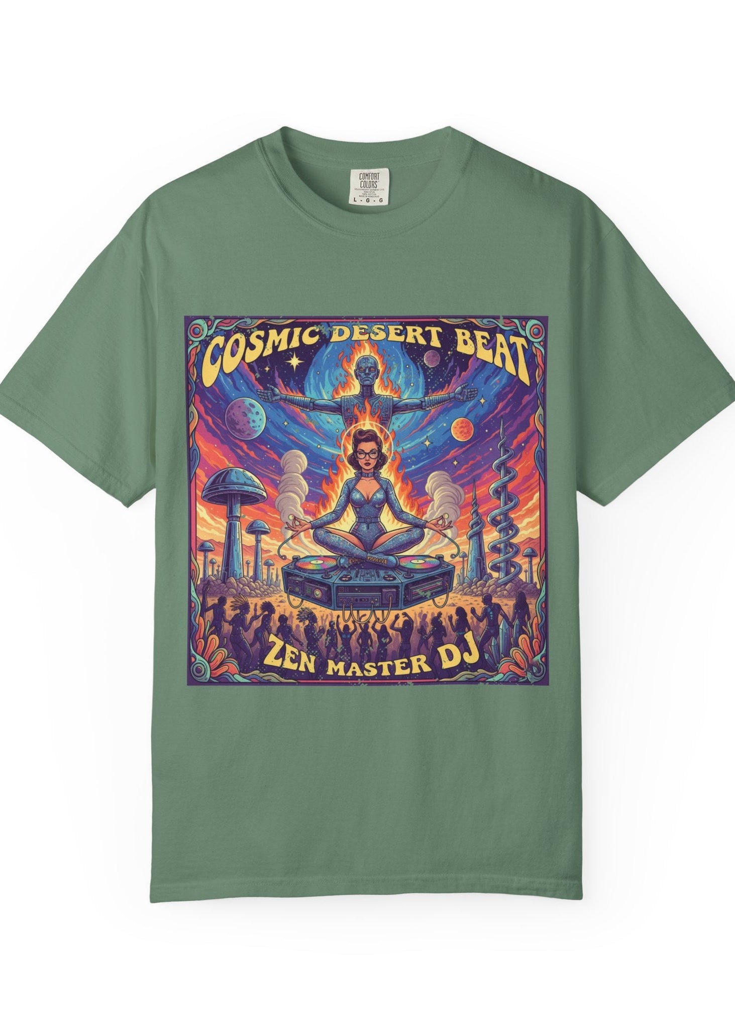 Pinup DJ Desert Rave T-Shirt