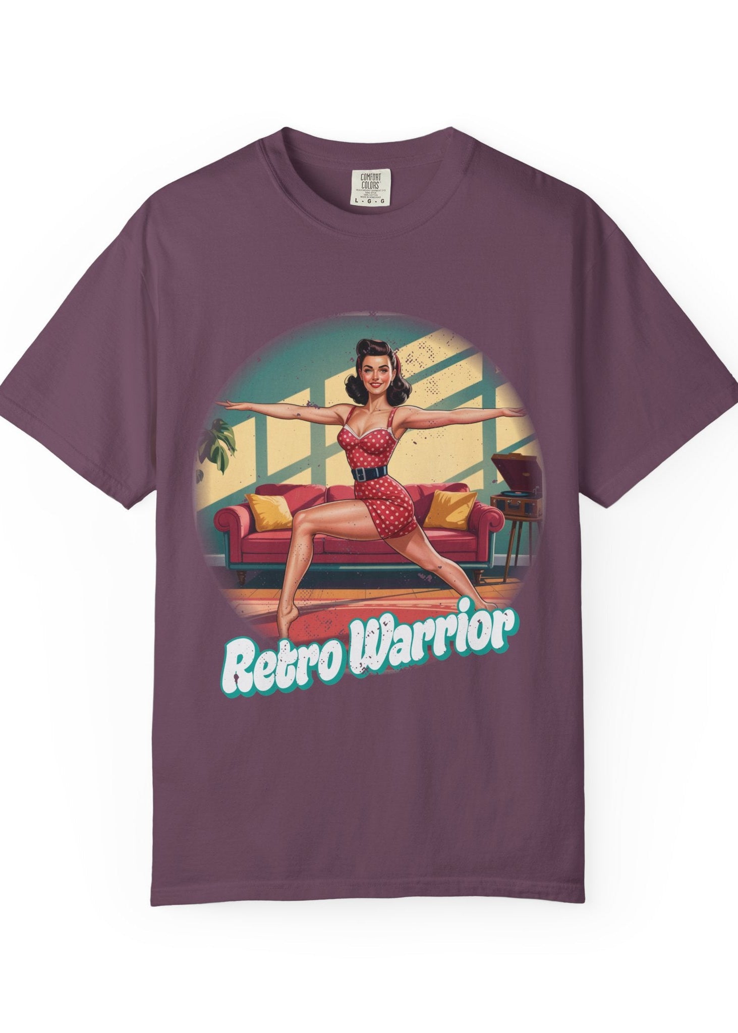 Retro Warrior Yoga T-Shirt