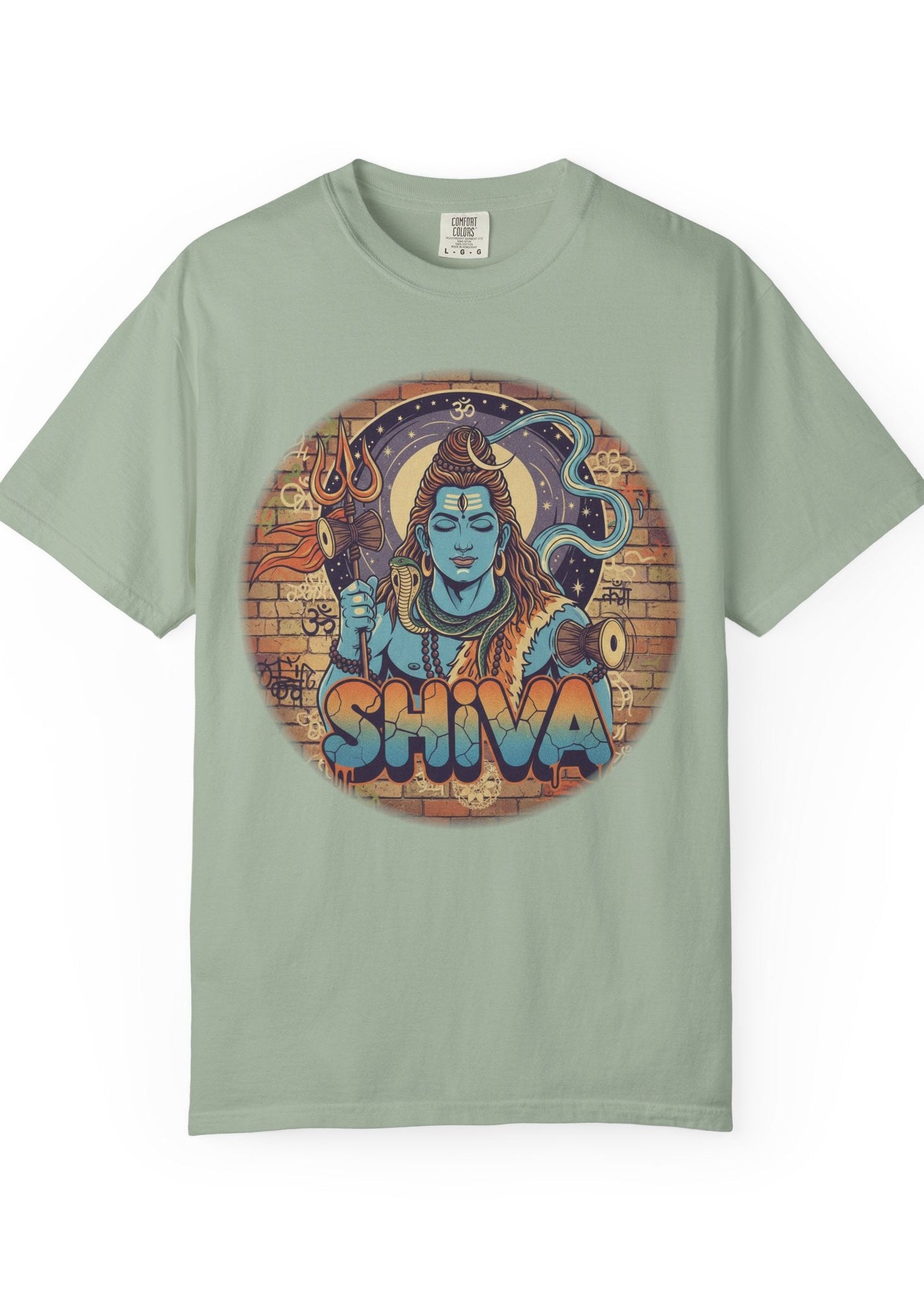 Lord Shiva Graffiti Streetwear Tee